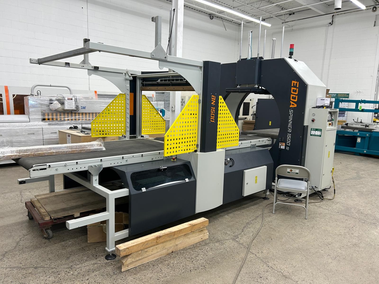 Refurbished 2022 Edda Spinner 1500 Horizontal Wrapping Machine