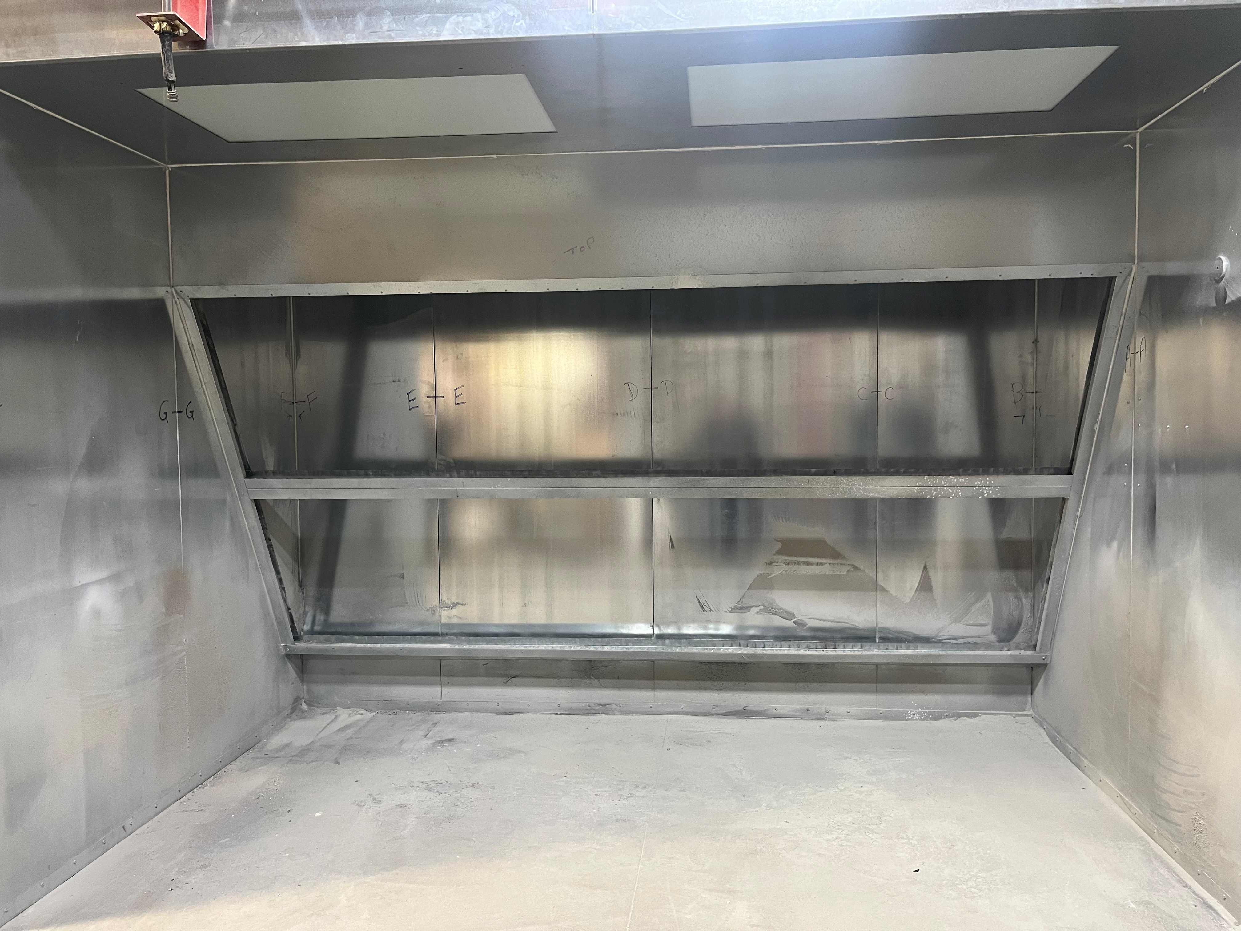 Used 2023 Custom 8' x 12' Spray Booth