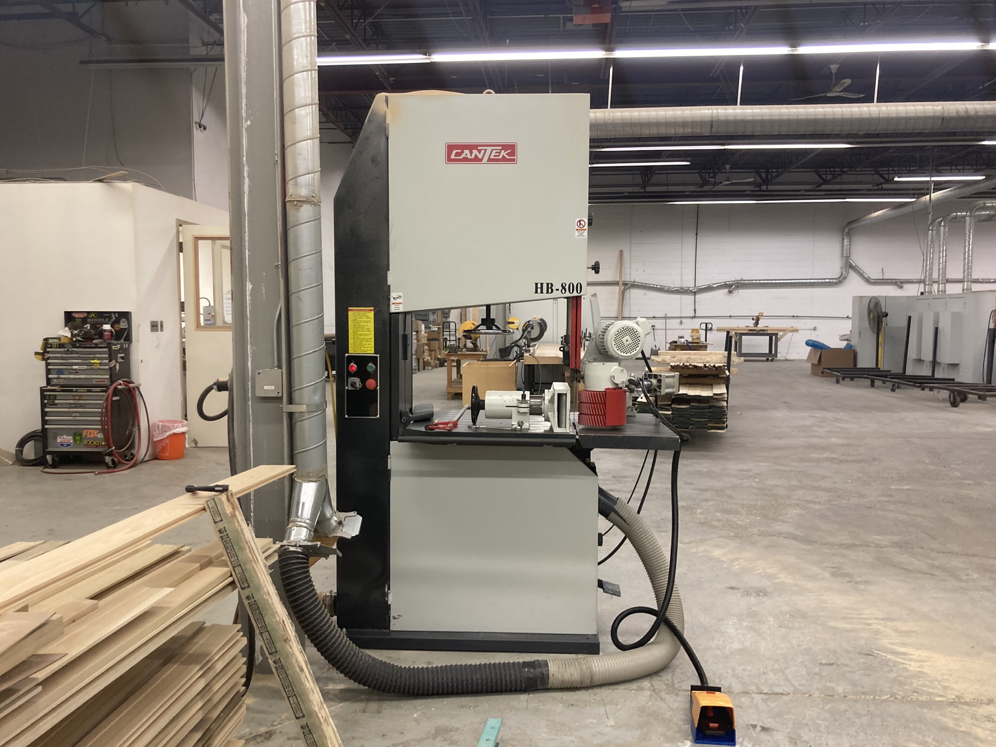 Used Cantek HB-800 / HF-150A w/ Feeder