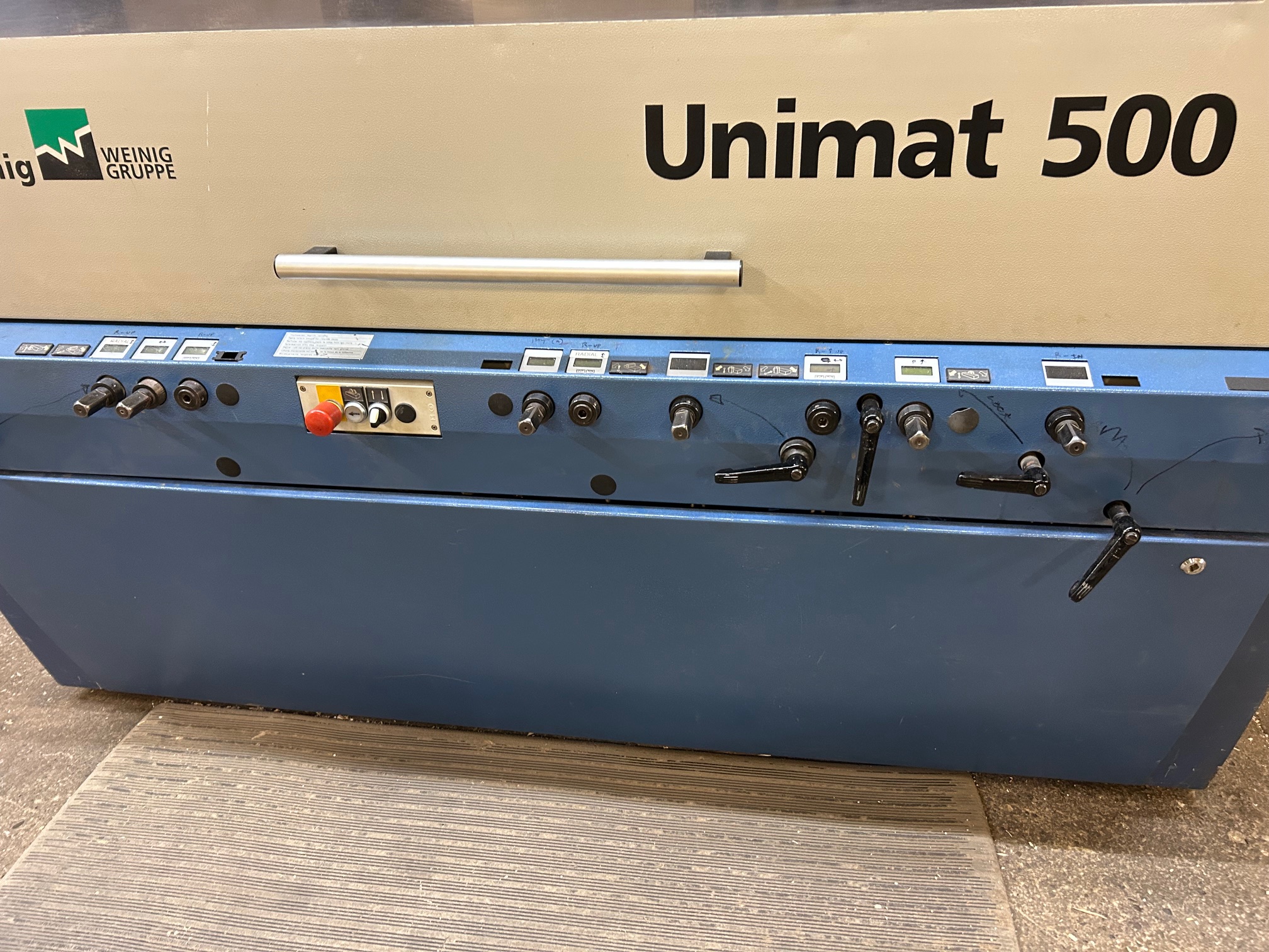 Used 2004 Weinig Unimat 500 6 Head Moulder