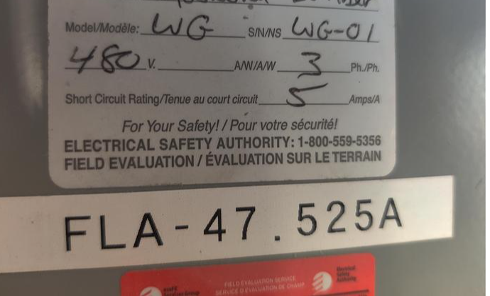 Used Challenger 12" Shredder with conveyor