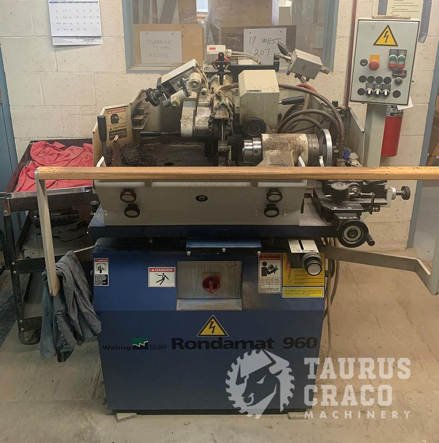 Used Weinig Rondamat 960 Profile Grinder
