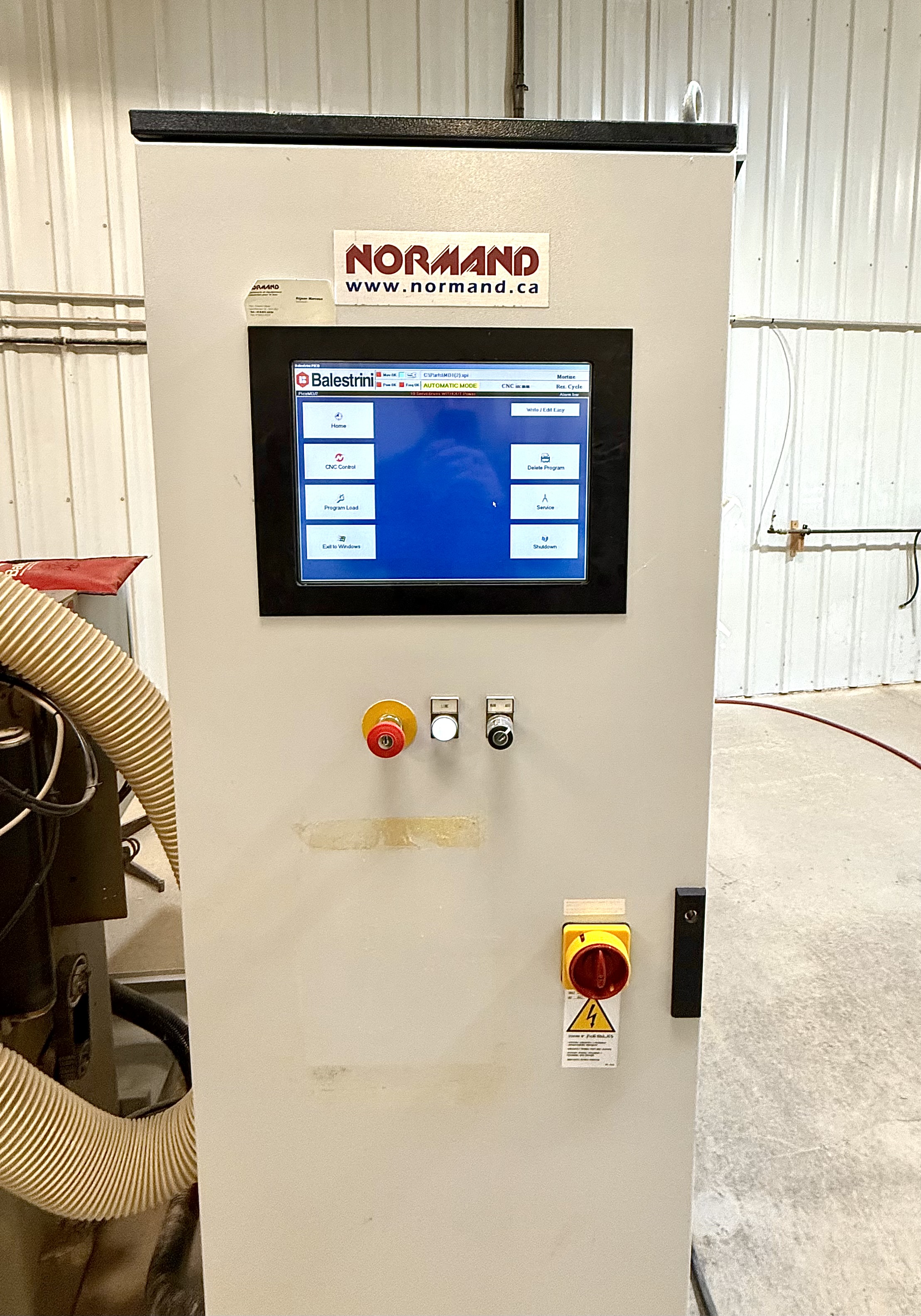 Used 2007 Balestrini Pico MD2 Tenon and Mortise Machine