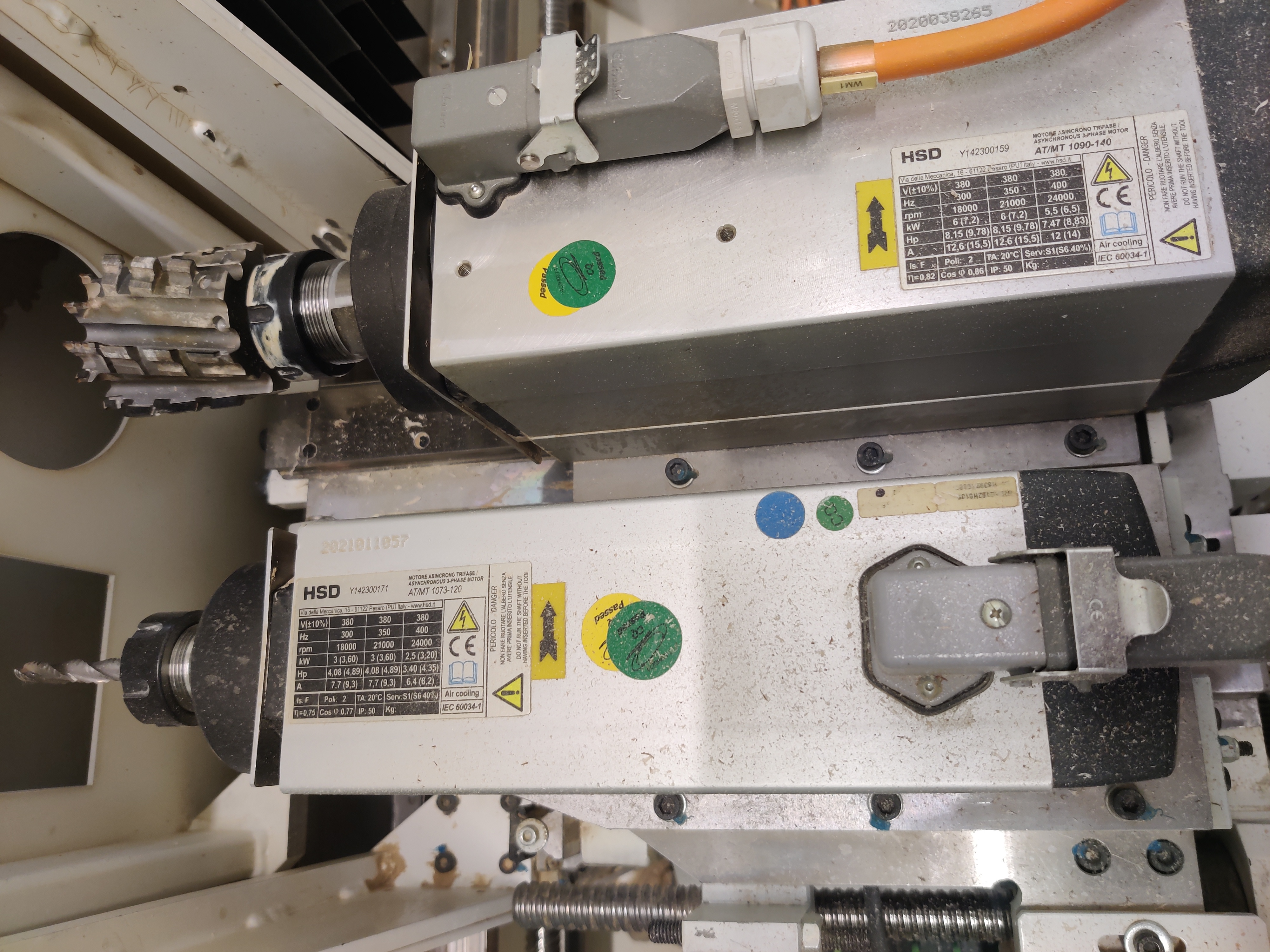 Used 2021 Bacci BMT 4-axis CNC end profilng machine