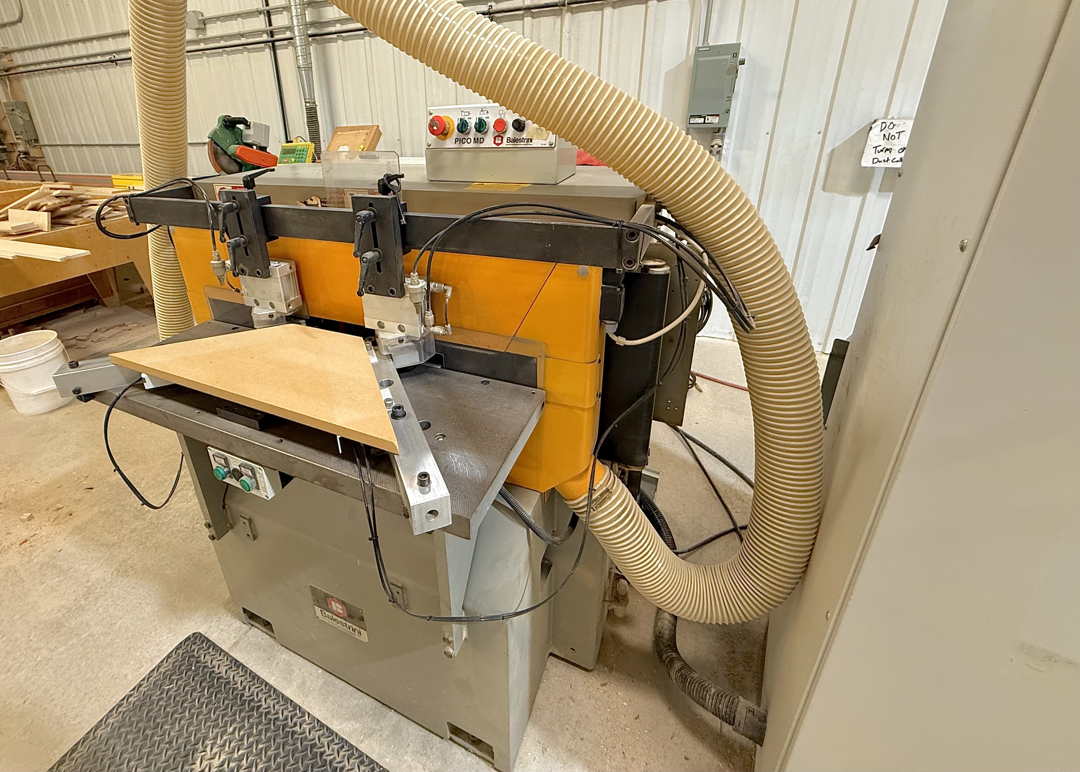 Used 2007 Balestrini Pico MD2 Tenon and Mortise Machine