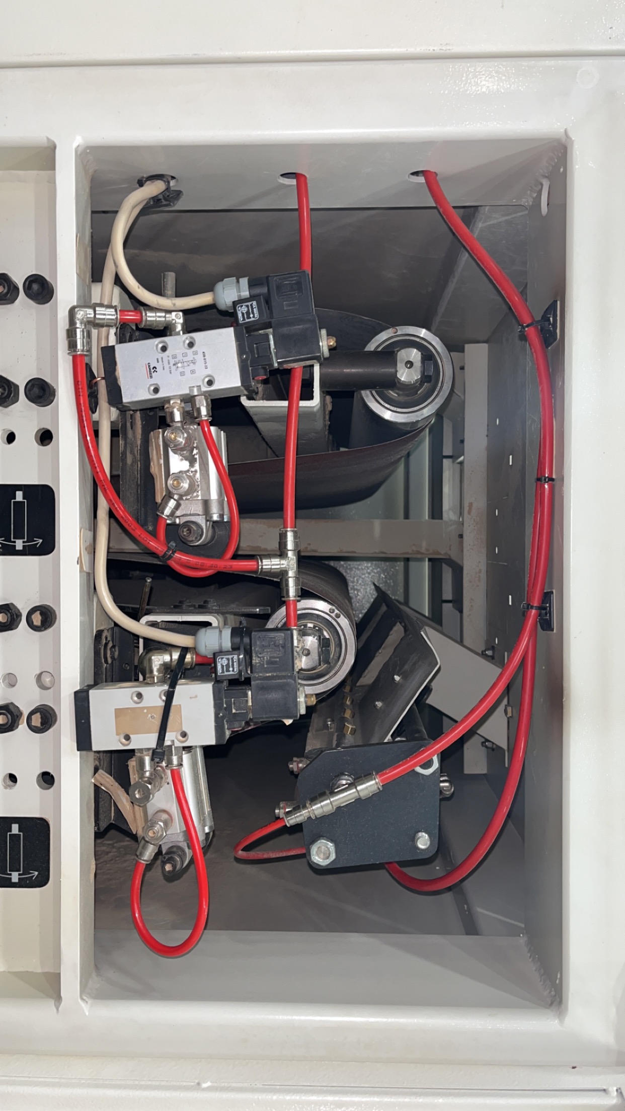Used 2003 SCM Sandya 5  - 43'' 2 Head Automatic Wide Belt Sander