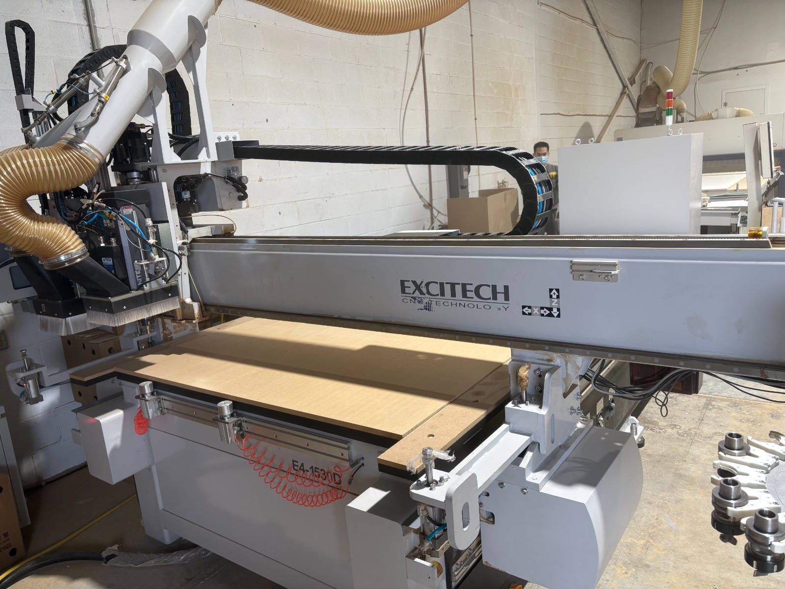 Used 2023 Excitech E4‑1530D CNC Router 5' x 10'