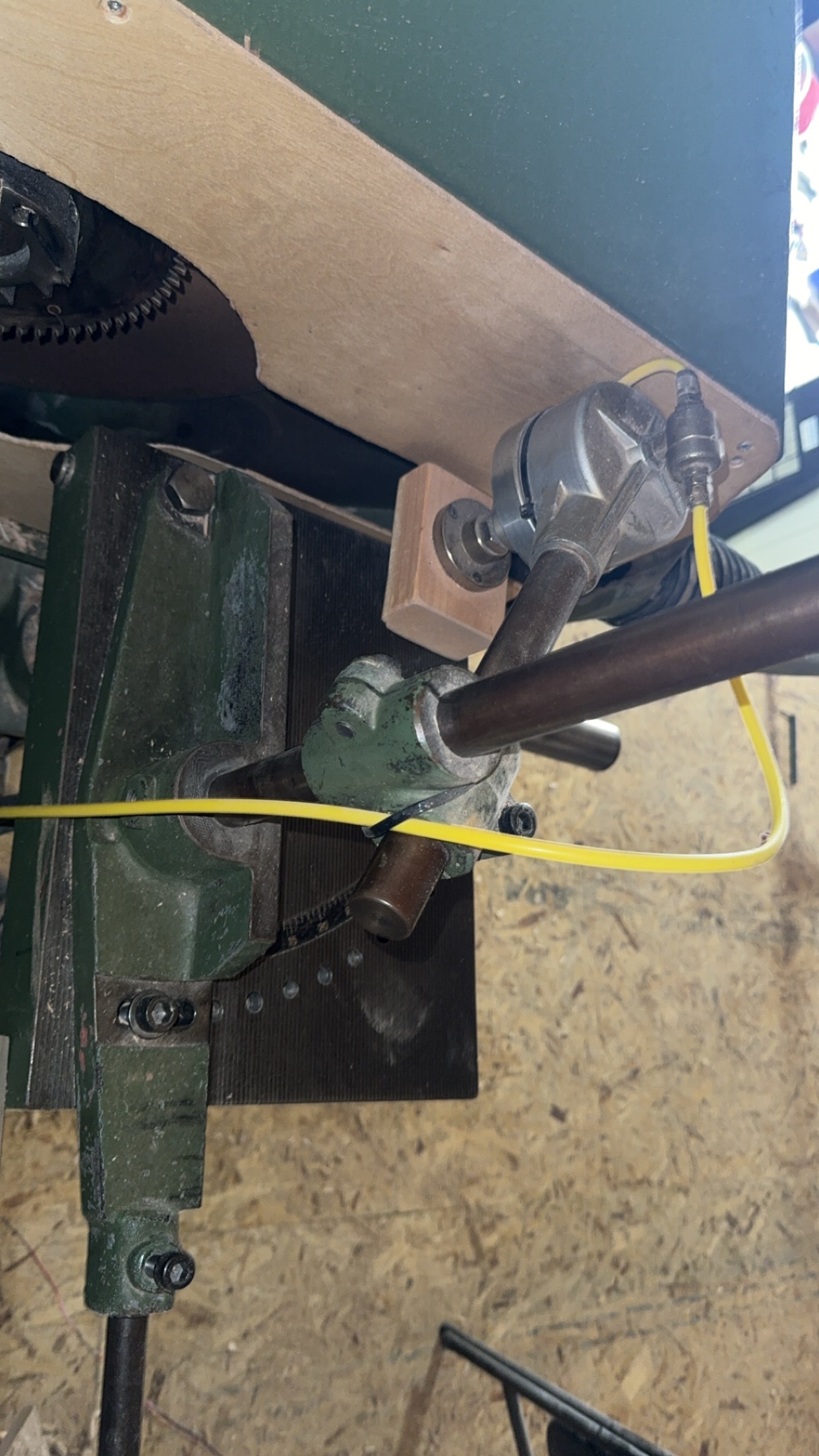 Used 1987 Bacci TSG 2T Round End Tenoner