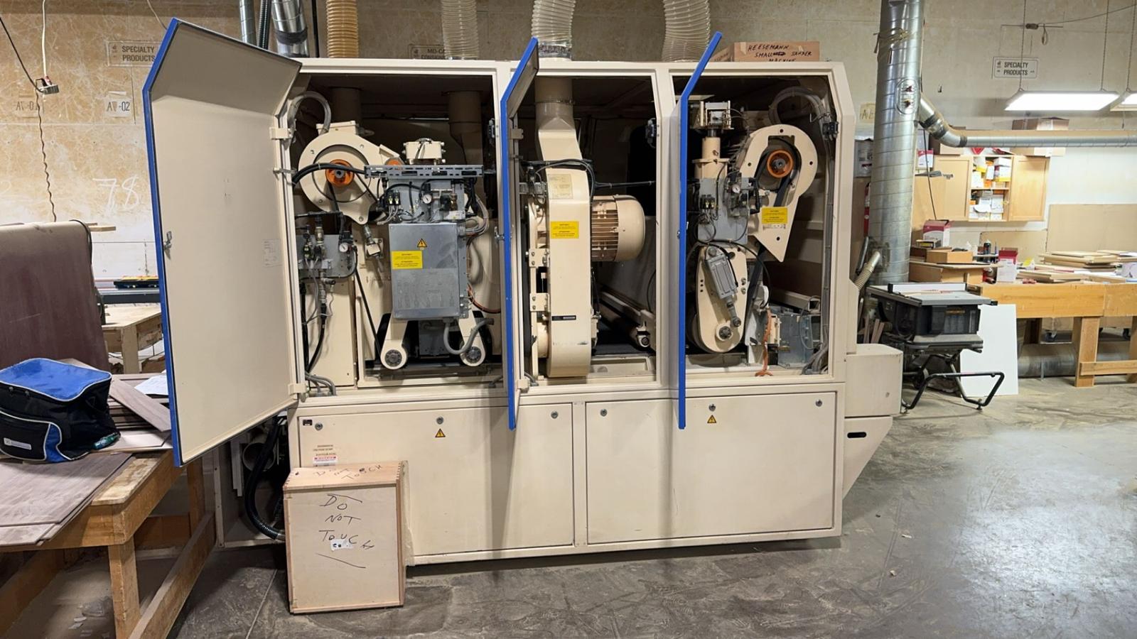 Used 2004 Heesemann MFA8-112 3-Head 53" Wide Belt Sander