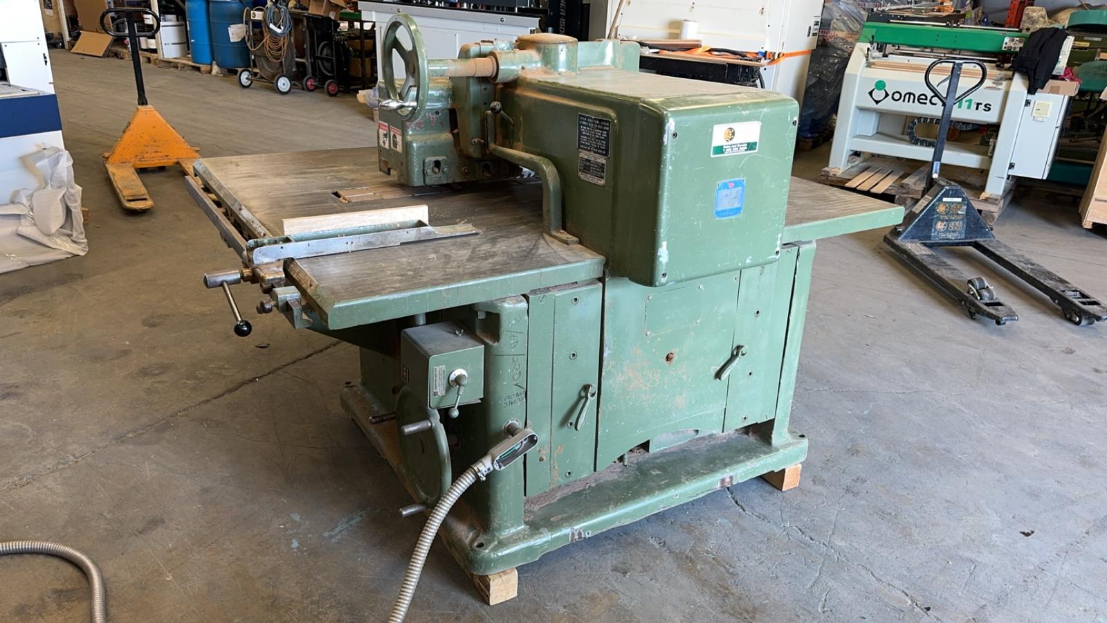 Used Mattison 404 Straight Line Rip Saw