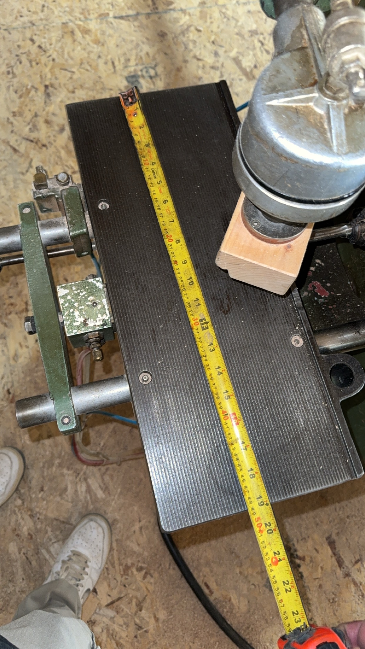 Used 1987 Bacci MOD Oscillating Mortising Machine