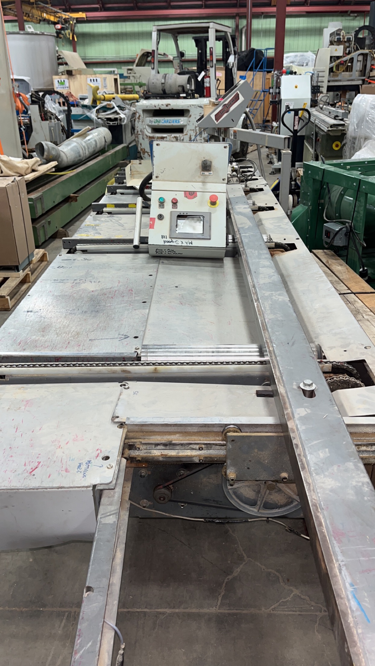 Used 2011 Cantek MRS-430M2 Multi-Blade Rip Saw (w/ Cameron Skew)
