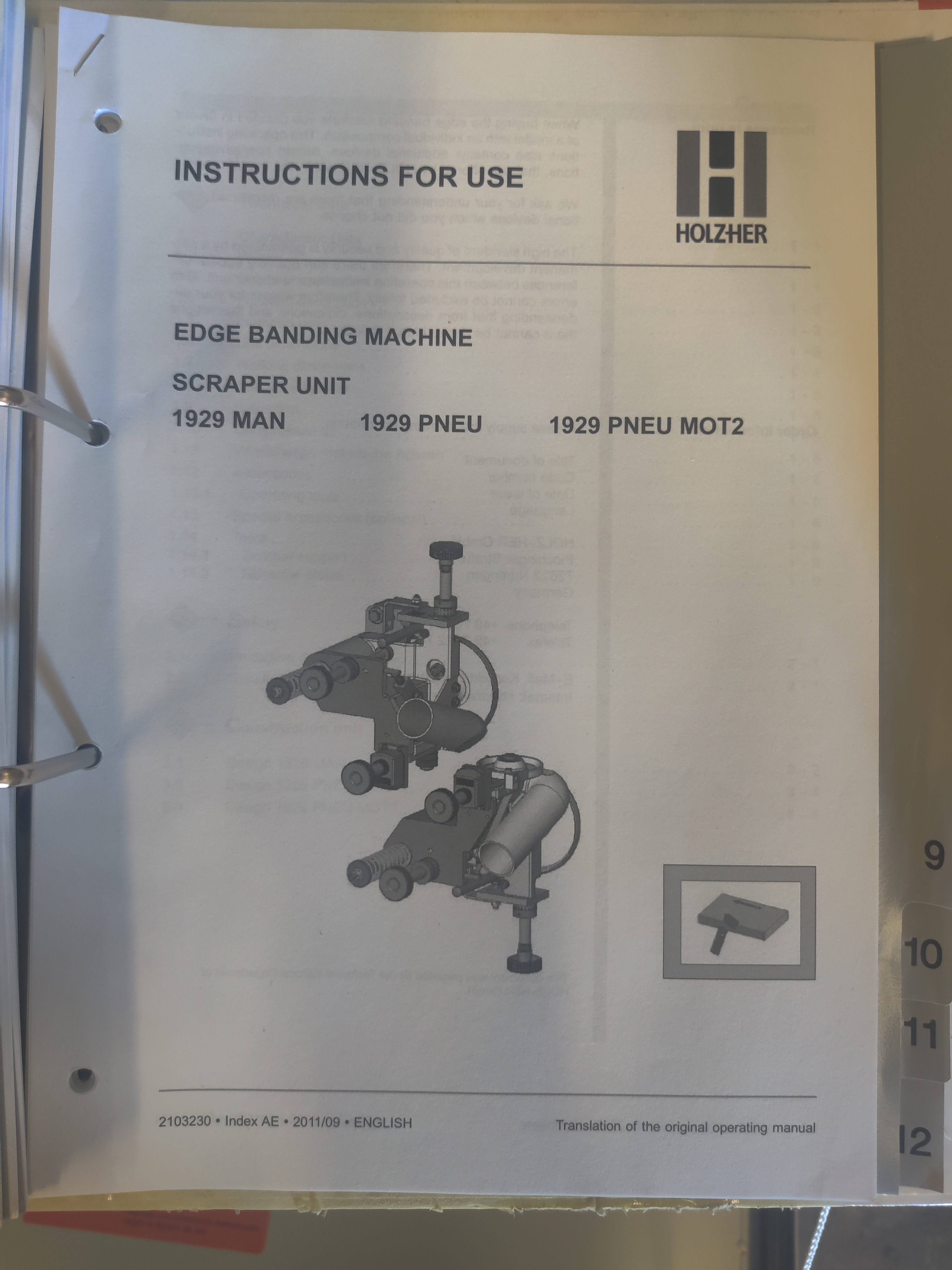 Used Holz-Her Auriga 1308XL Edgebander
