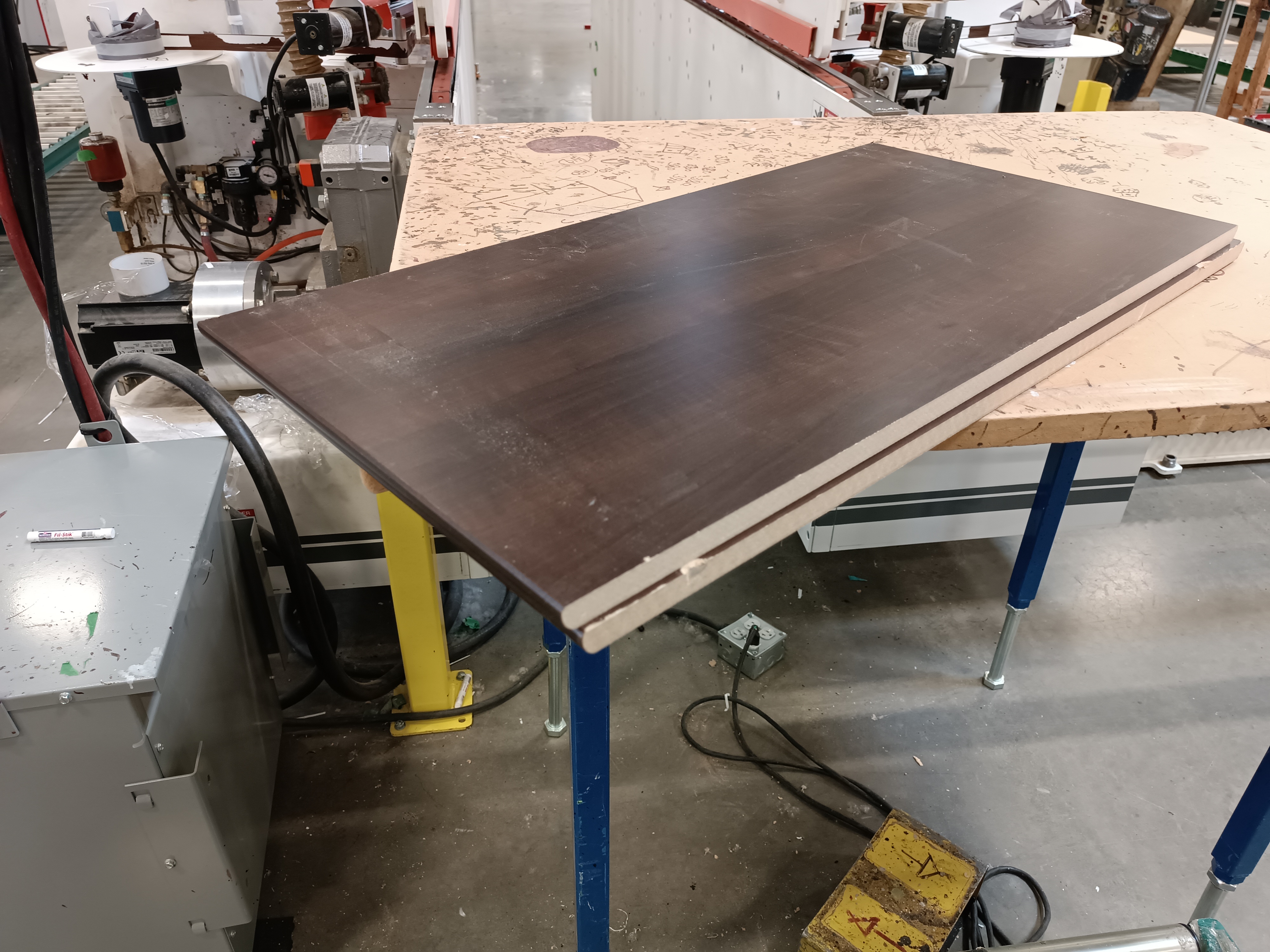 Used 2019 Voorwood  L217NH double sided edge foiler
