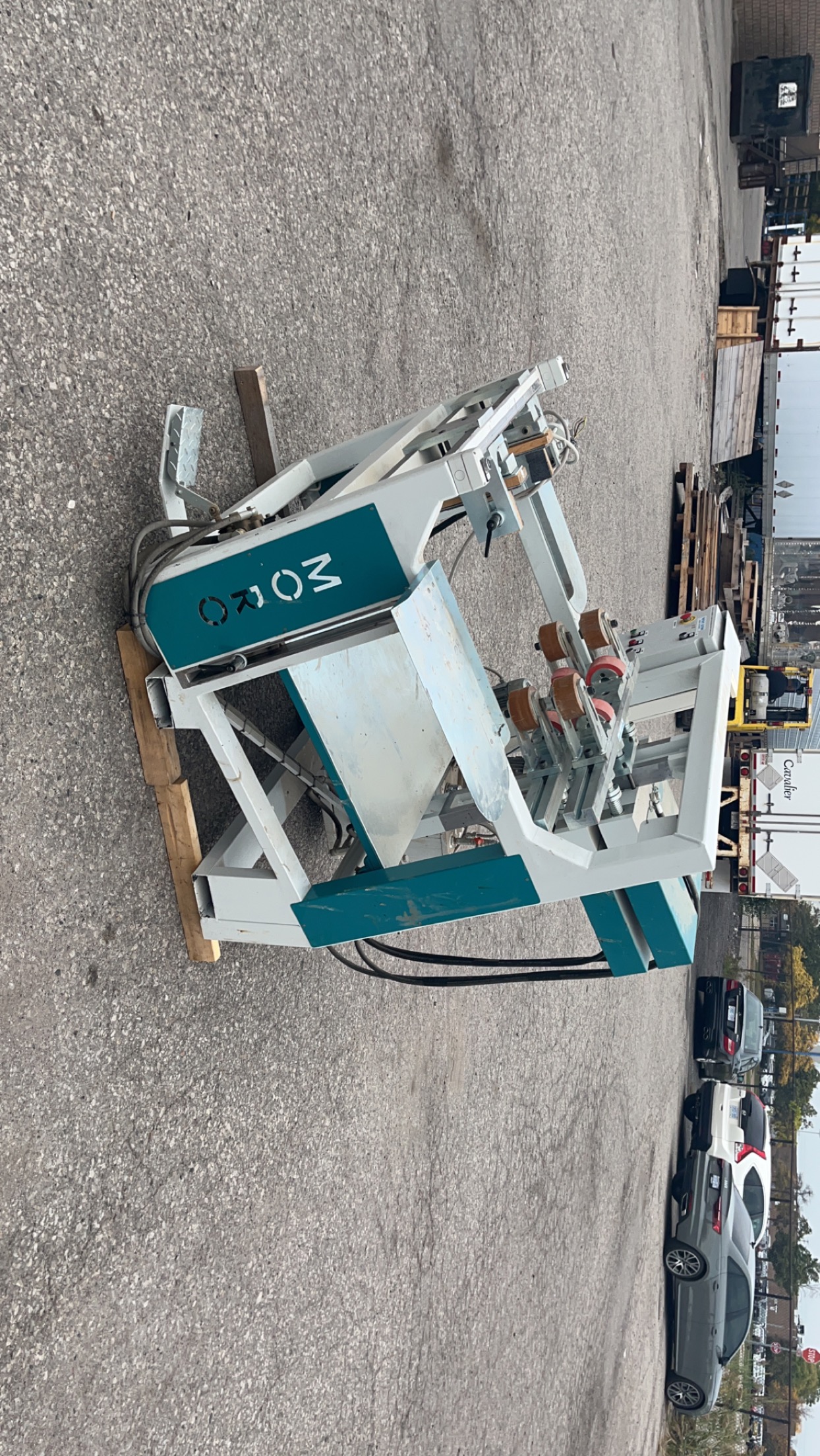 Used 2010 Claudio Moro STU 1000 Pit Hydraulic Clamp