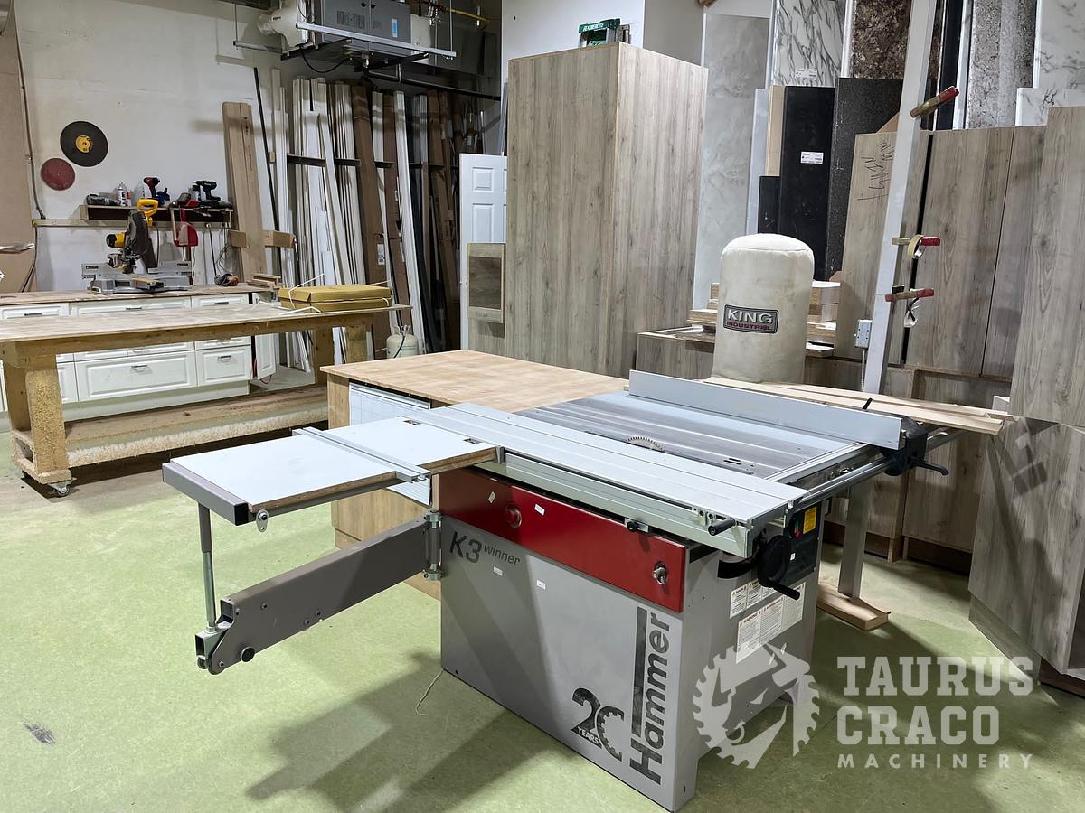 Used 2018 Felder Hammer K3 Winner Sliding Table Saw