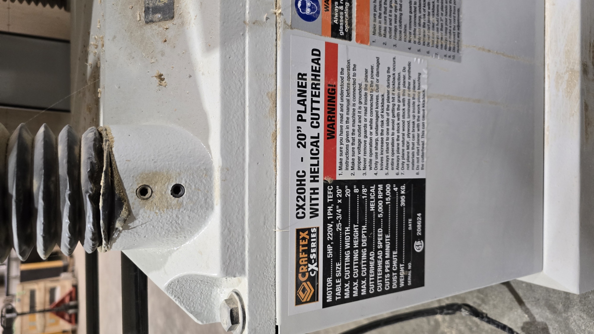 Used Craftex CX20HC