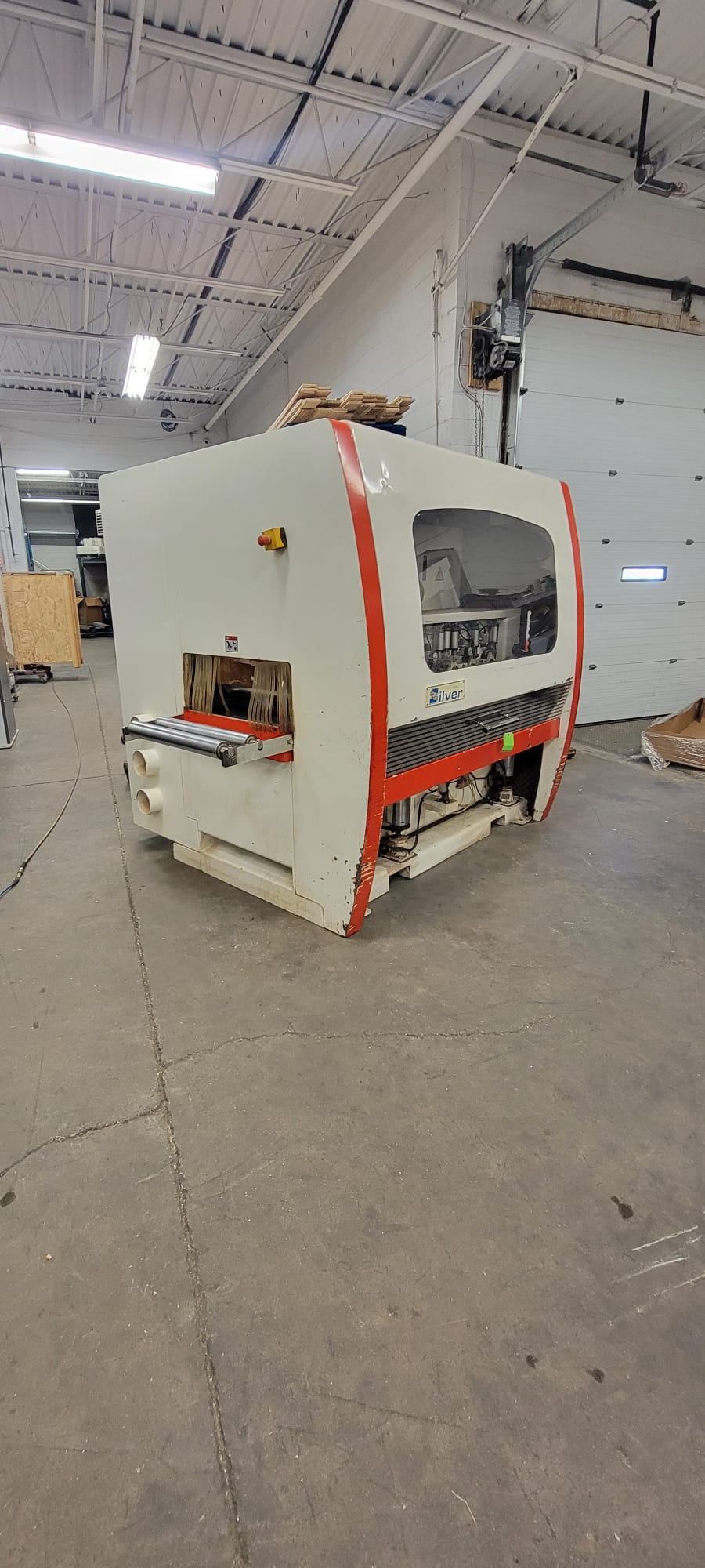 Used 2008 Silver SGM-268P Double Sided Planer