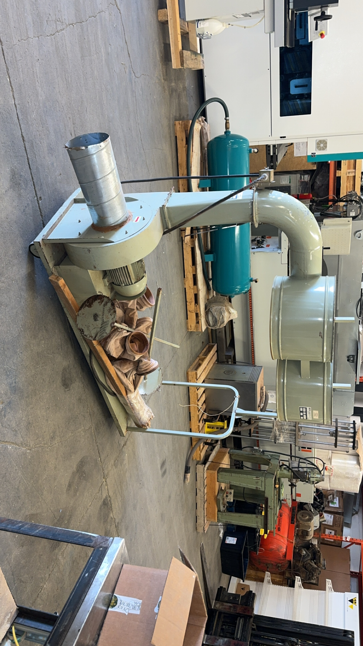 Used Kraemer KTM S 52-12 5HP Dust Collector