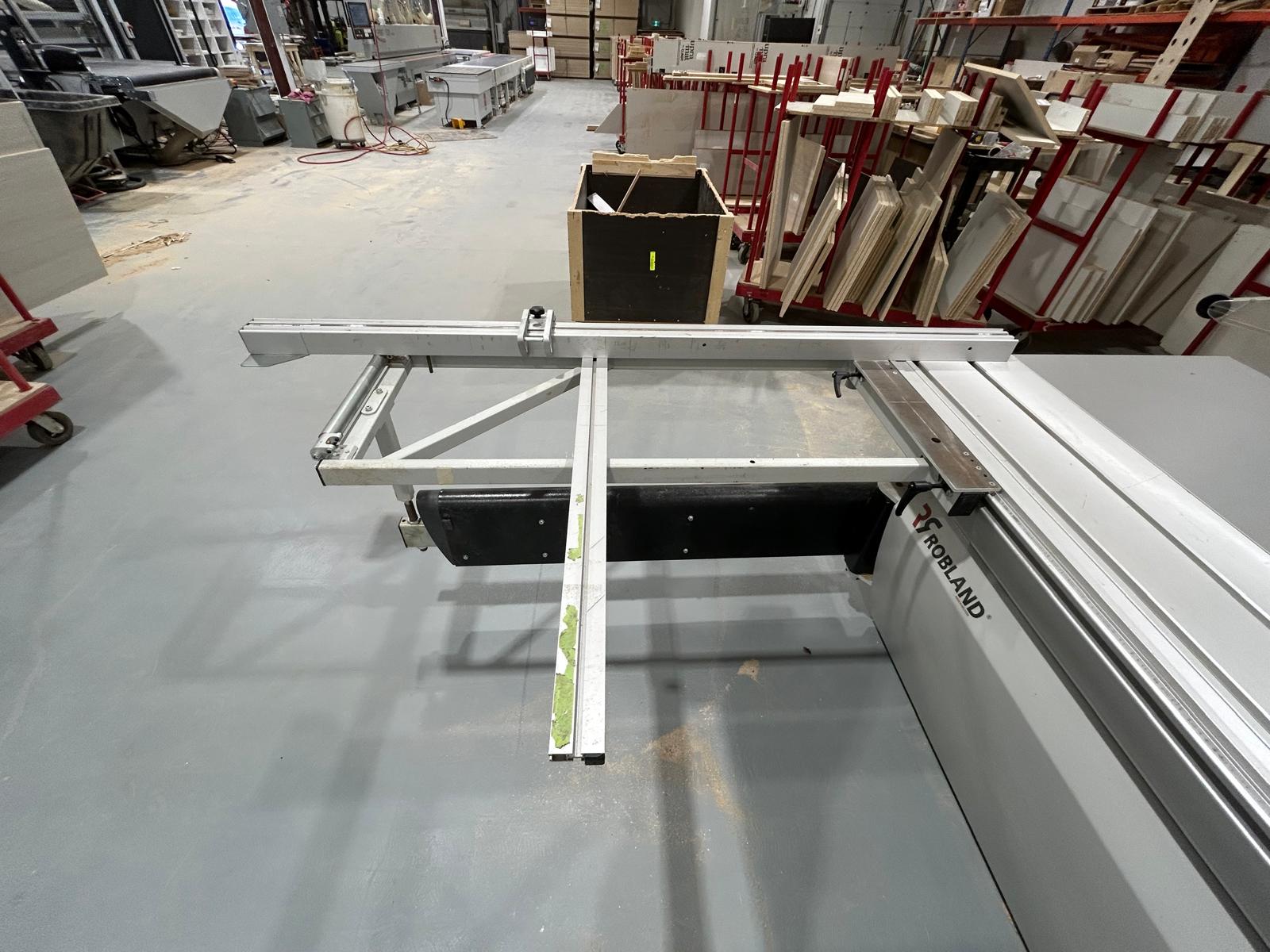 Used 2016 Robland NZ 3200 10' sliding table saw