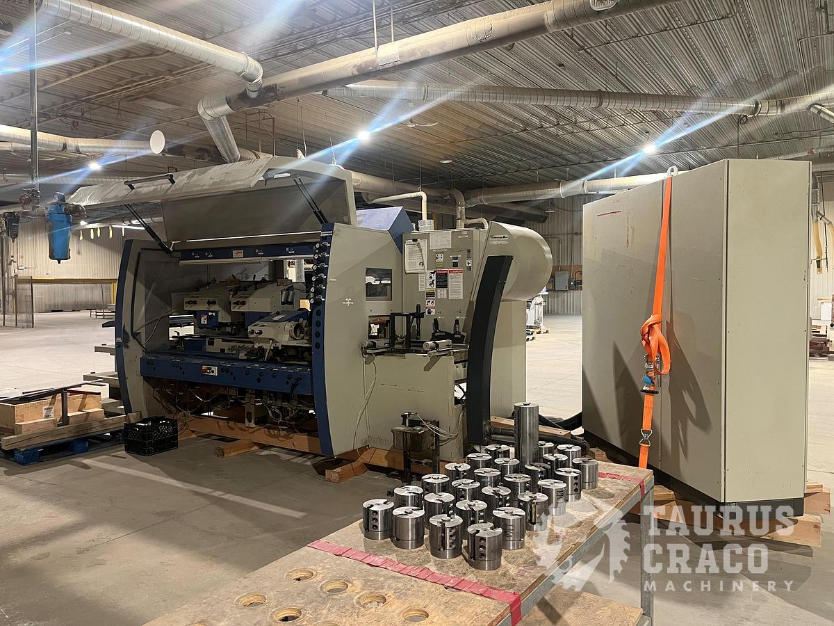 Used 2005 Weinig  Powermat 1000 6-Head Moulder With Assorment of Cutterheads