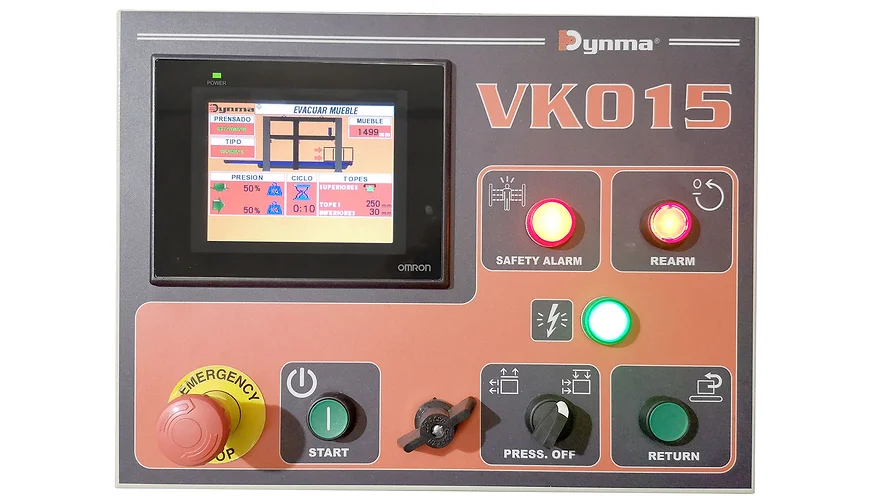 Used Dynma VK-015 Auto-Adjustable Electro-Mechanical Press