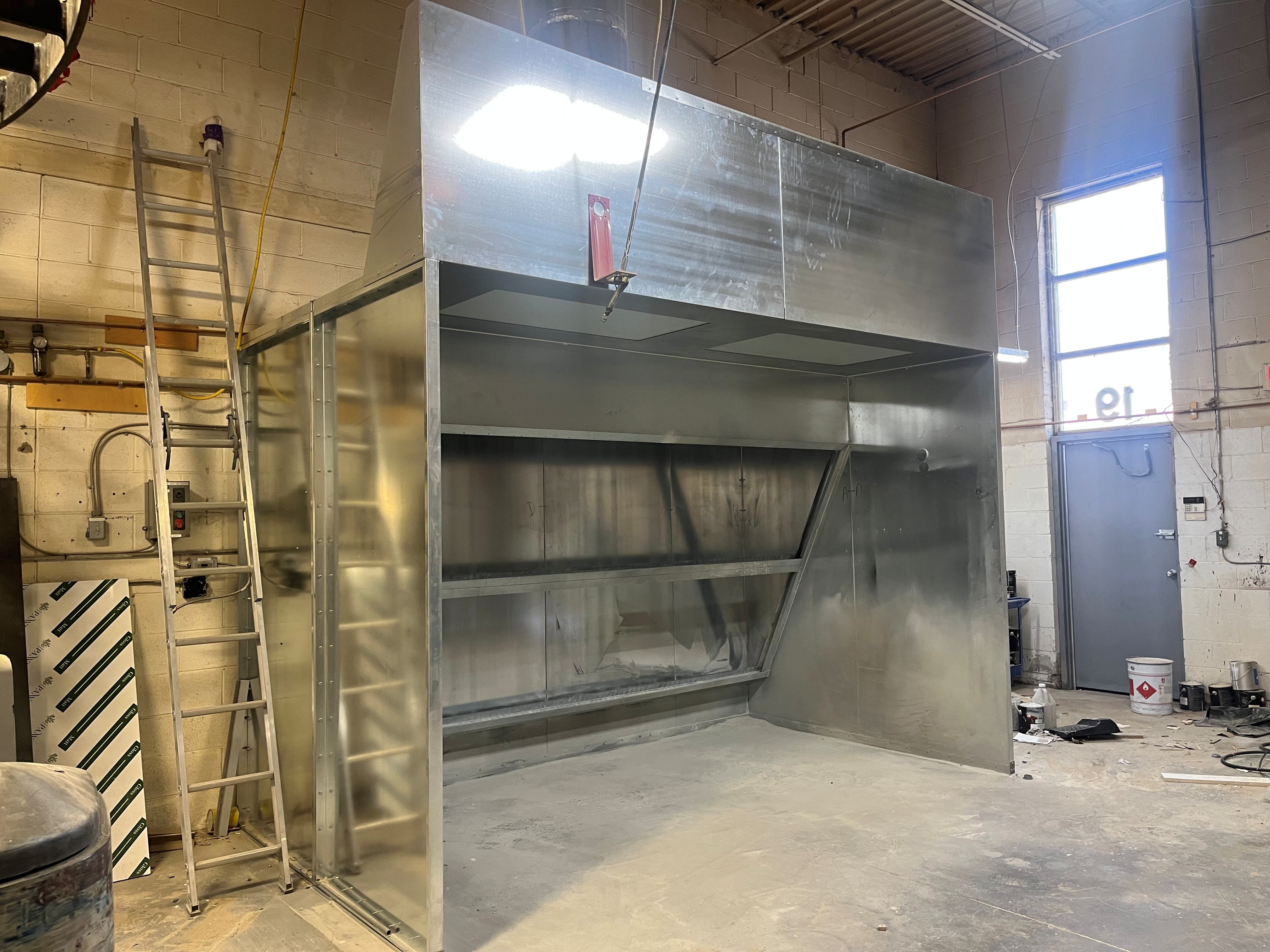 Used 2023 Custom 8' x 12' Spray Booth
