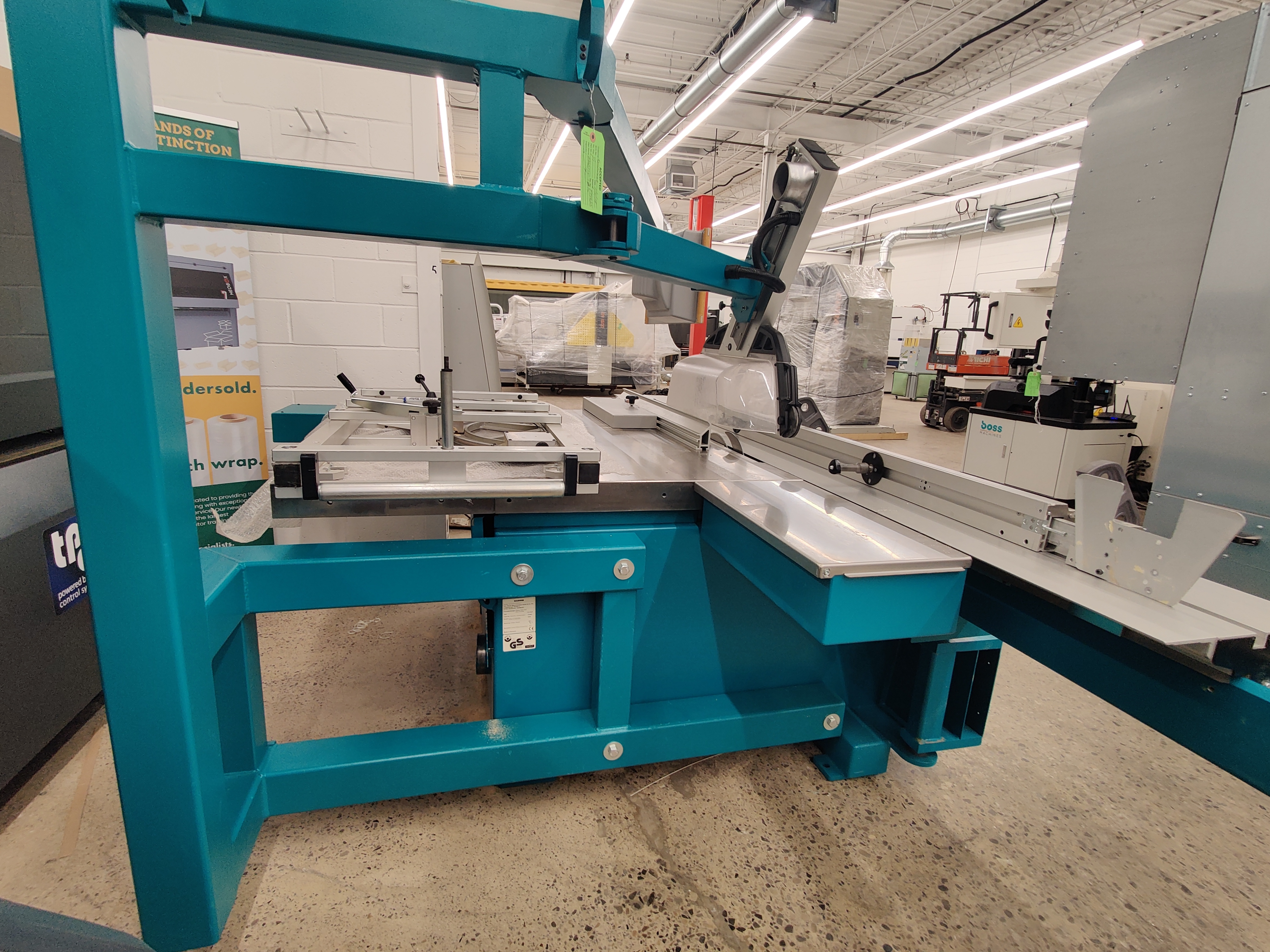 Used Martin T75 PreX sliding table saw