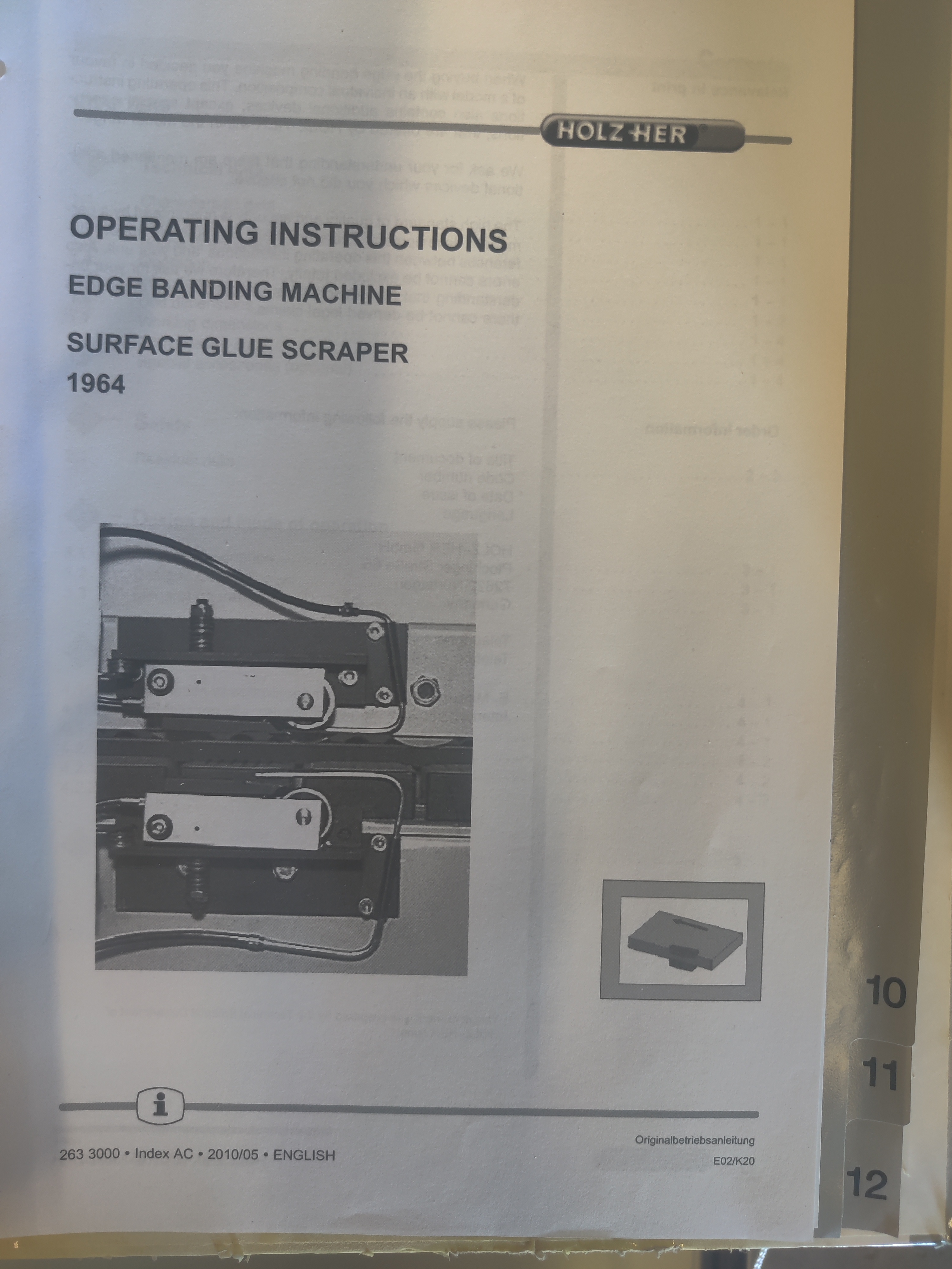 Used Holz-Her Auriga 1308XL Edgebander