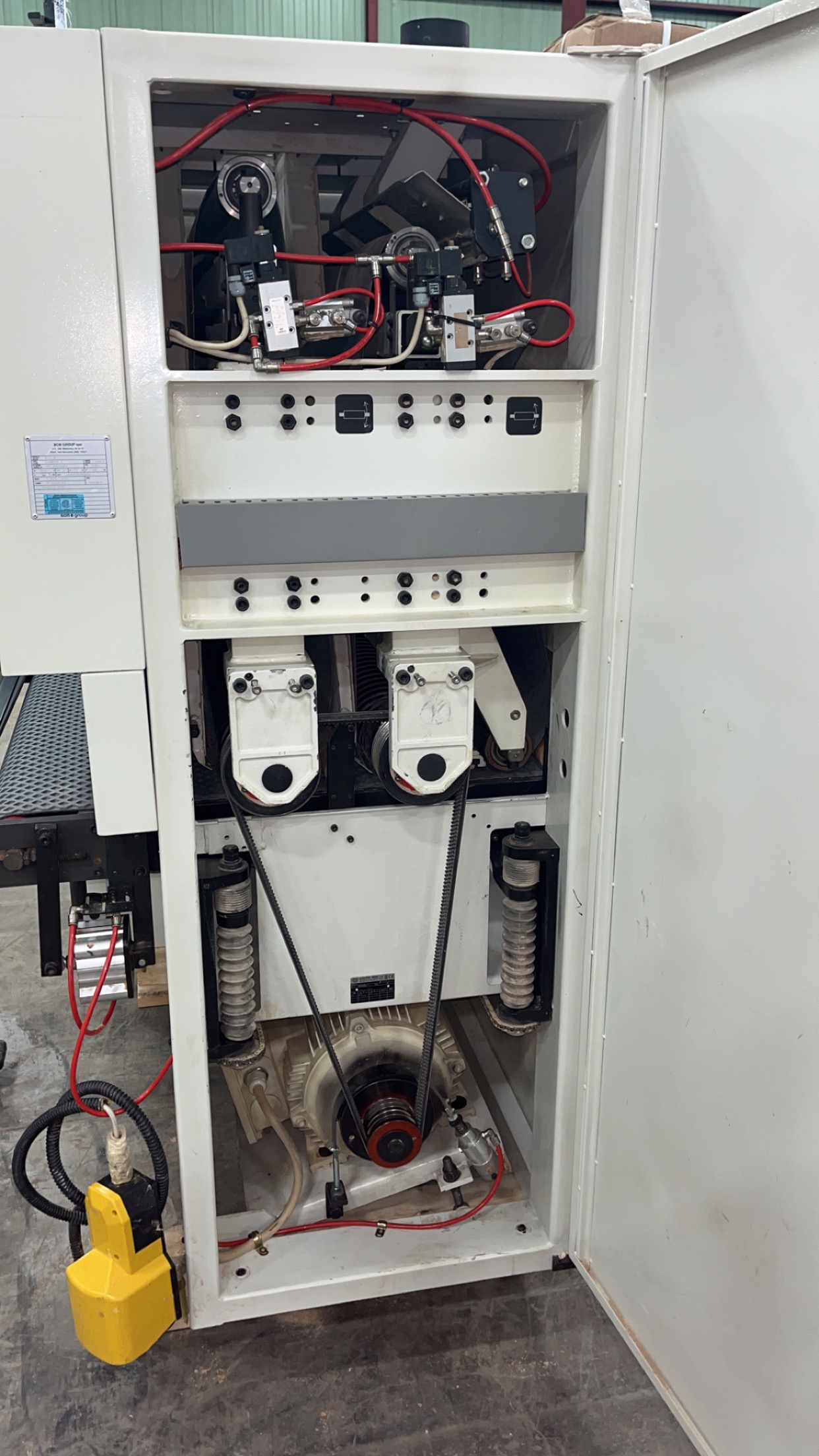 Used 2003 SCM Sandya 5  - 43'' 2 Head Automatic Wide Belt Sander