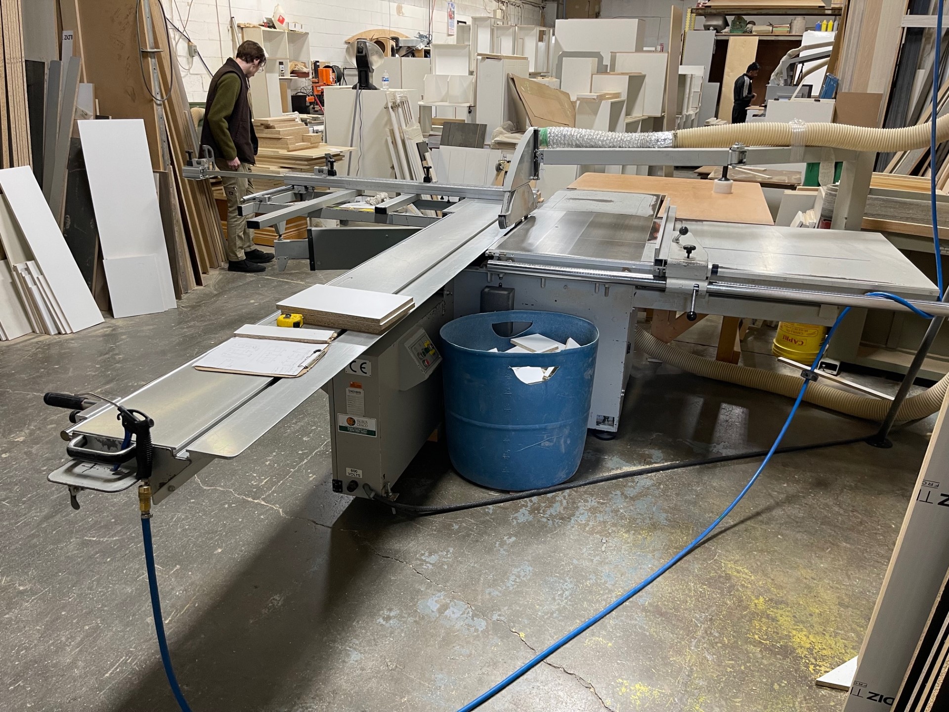 Used Boss 3200ET Sliding Table Saw