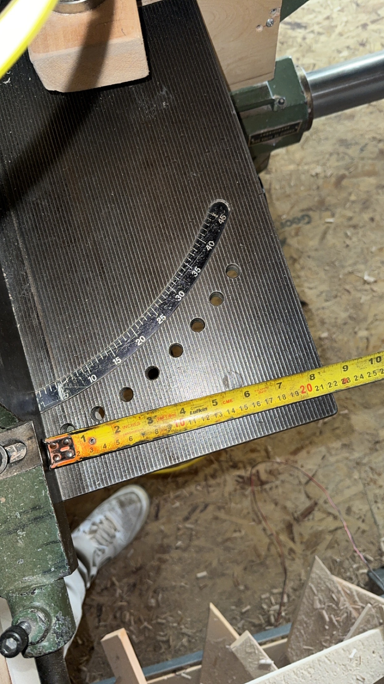 Used 1987 Bacci TSG 2T Round End Tenoner