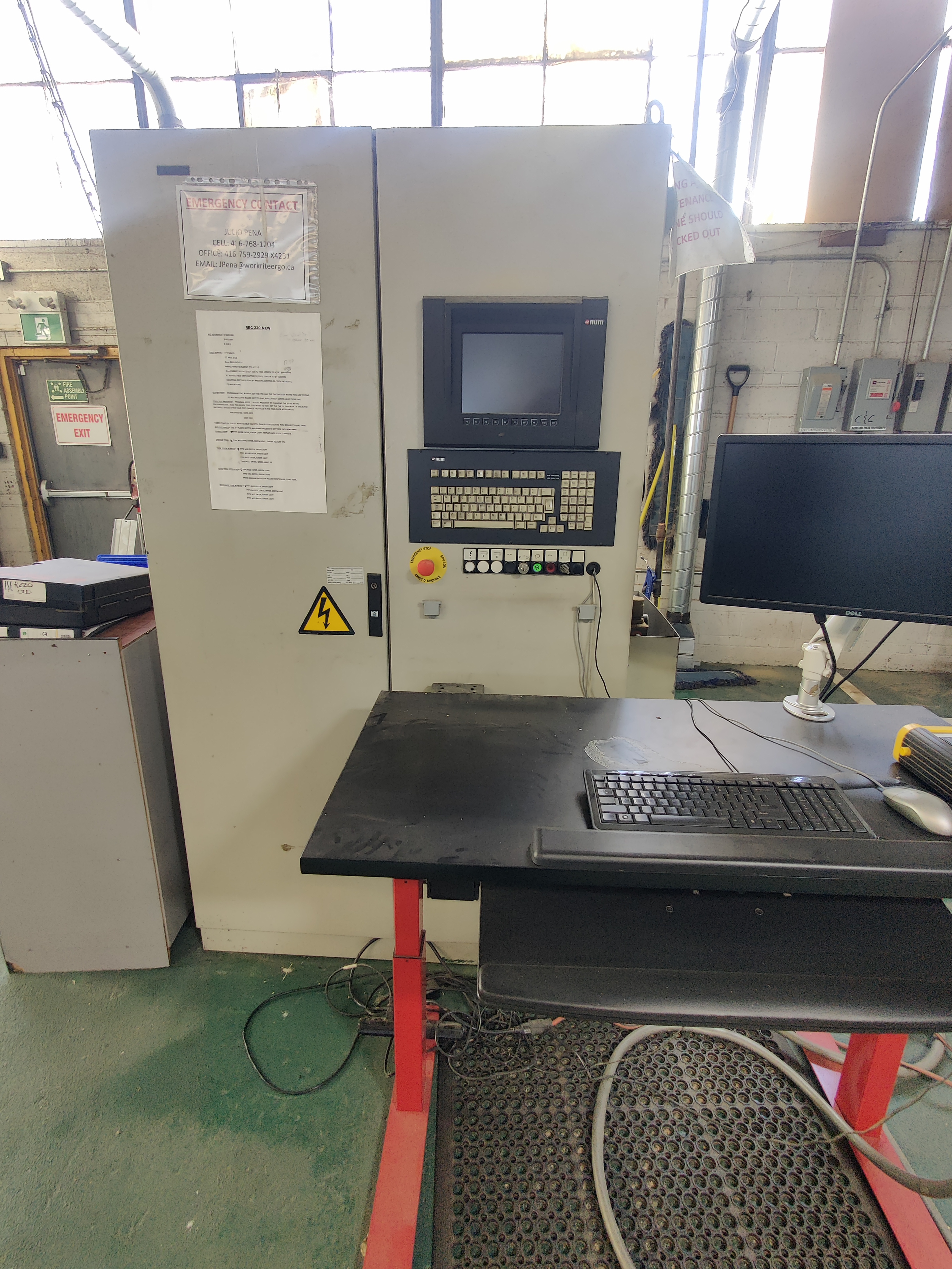 Used 2001 SCM Routech Record 220 CNC machine center