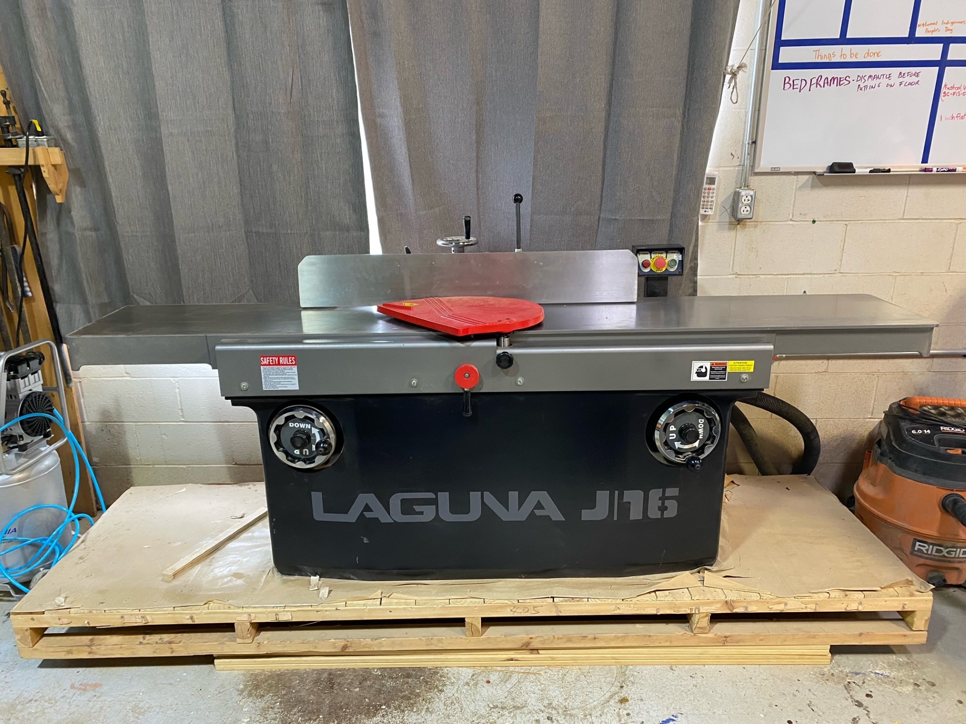 Used 2022 Laguna MJO6405-5HP-3PH-0800 16-Inch Jointer