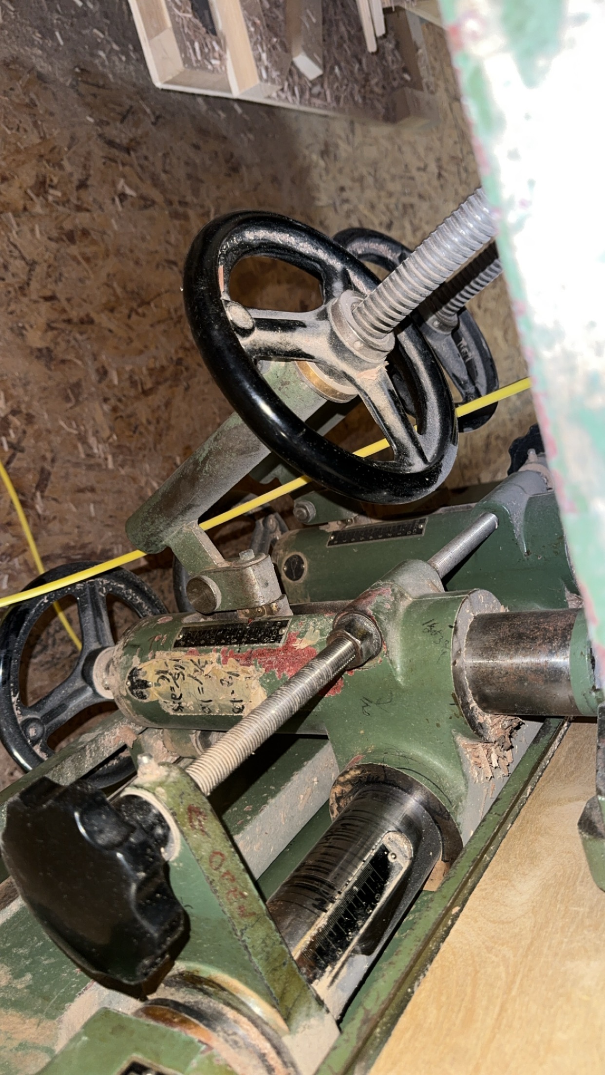 Used 1987 Bacci TSG 2T Round End Tenoner