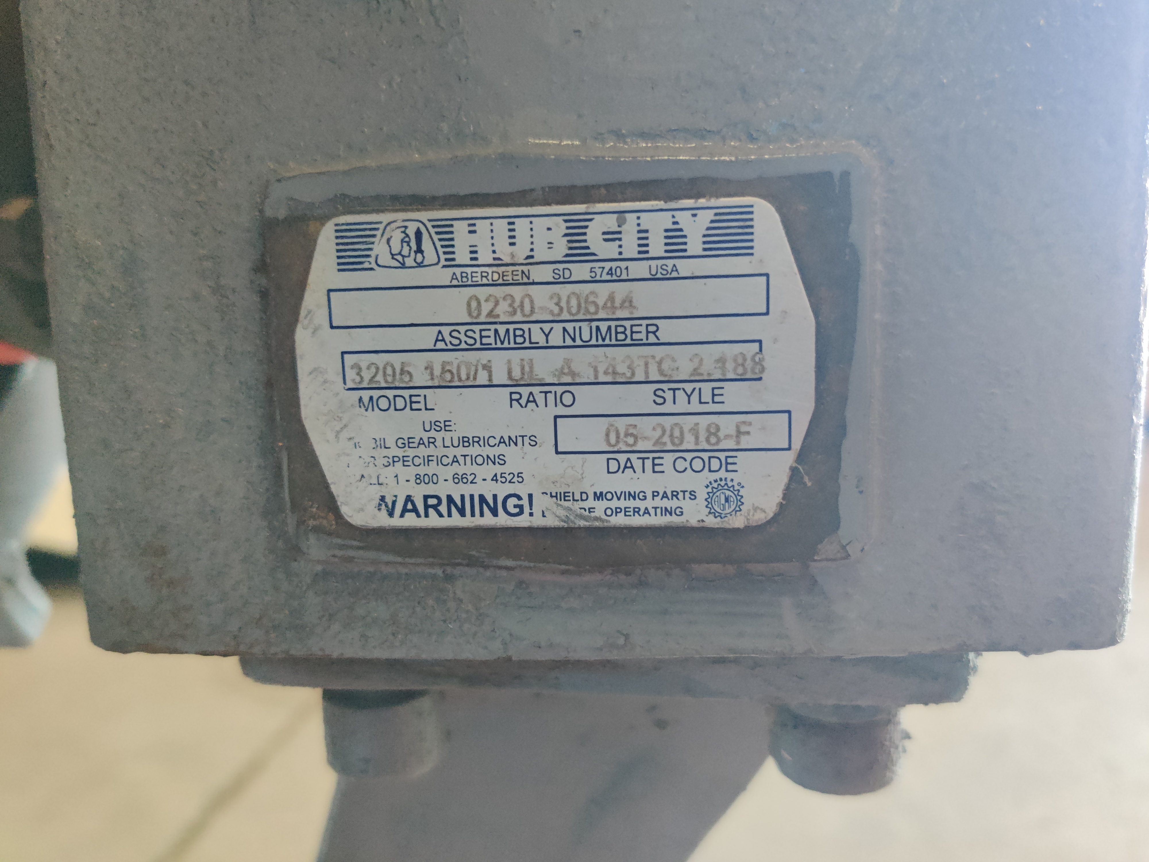 Used Challenger 12" Shredder with conveyor