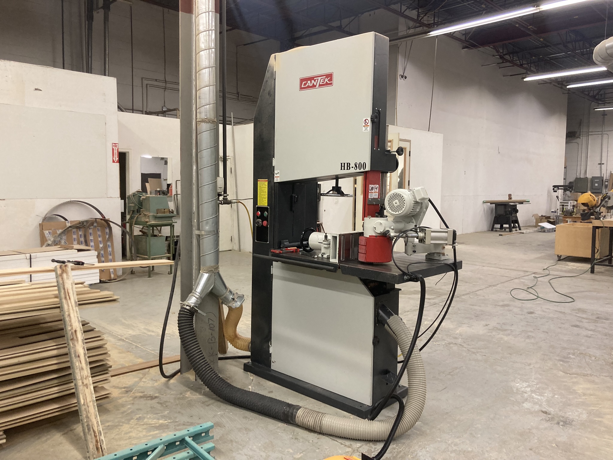 Used Cantek HB-800 / HF-150A w/ Feeder