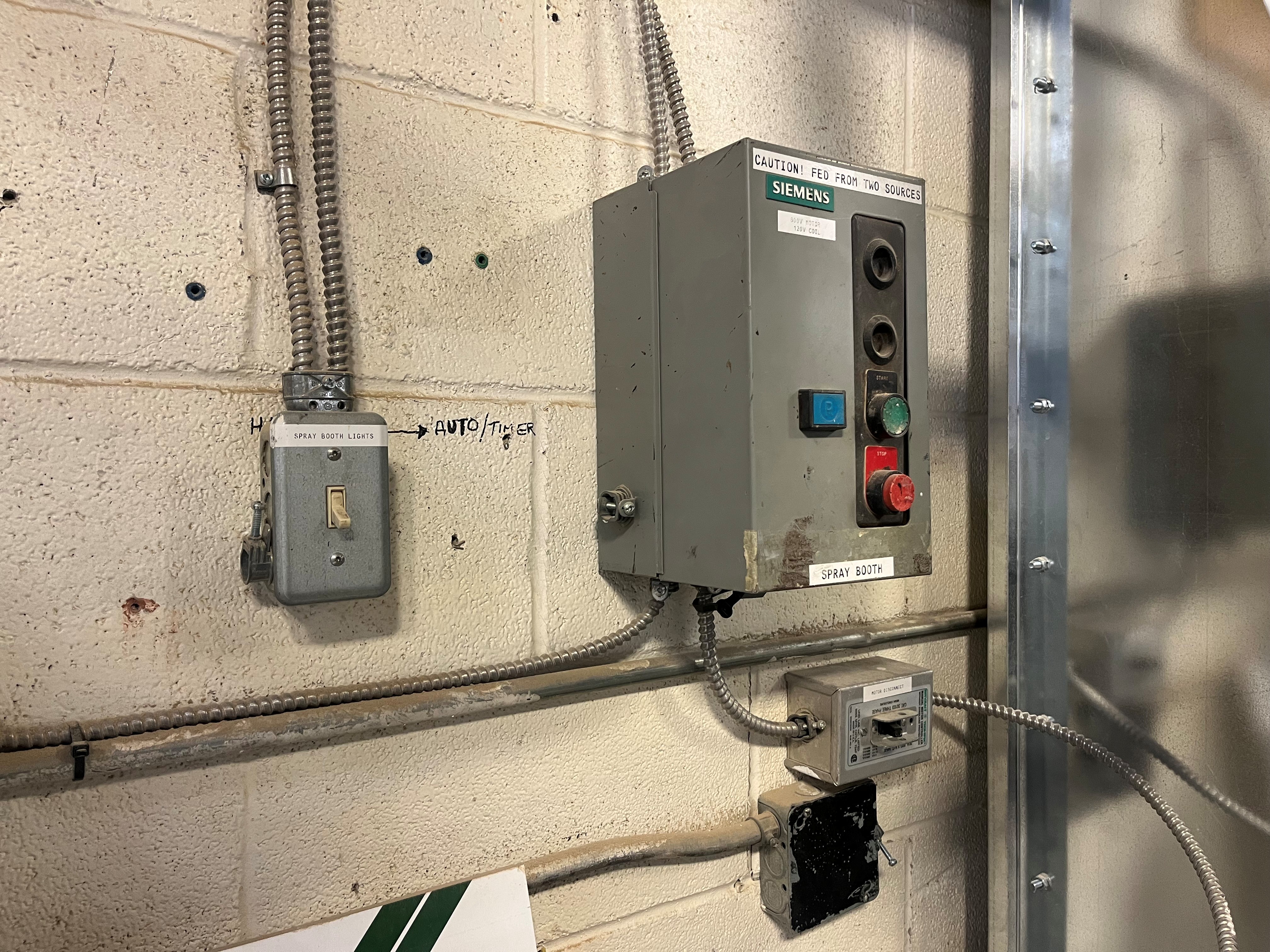 Used 2023 Custom 8' x 12' Spray Booth