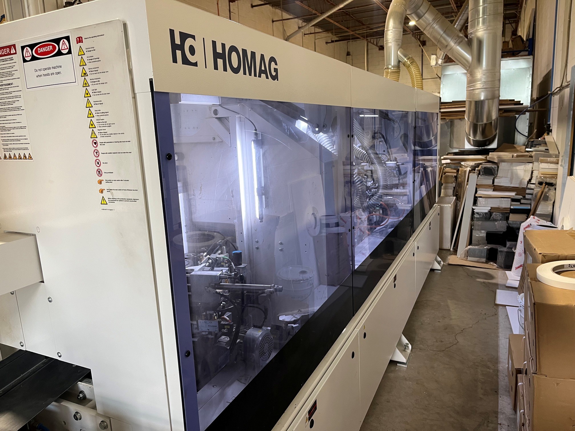 Used 2023 Homag Edgeteq S‑380 Optimat KDF 650 C Edgebander