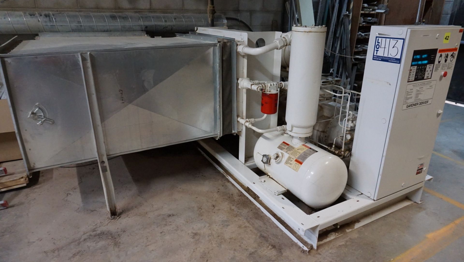 Used Gardner Denver EBP99J 100-HP Air Compressor