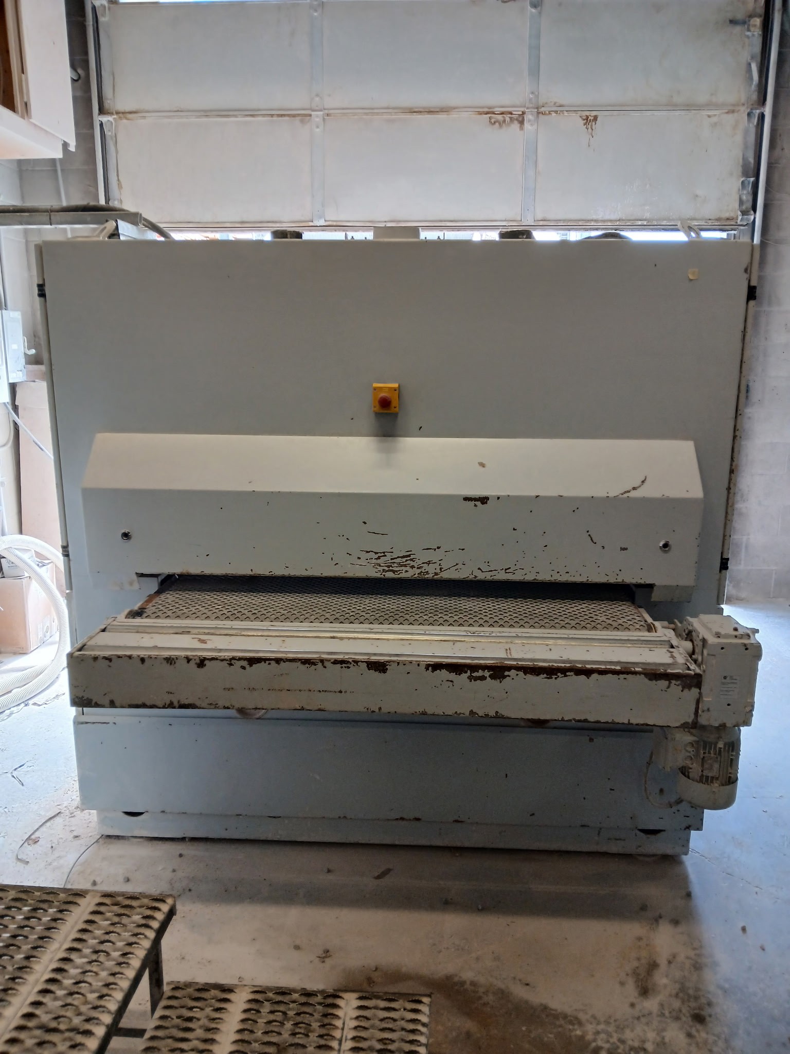 Used  50”  Homag HOMAG Optimat 2-Head Wide Belt Sander