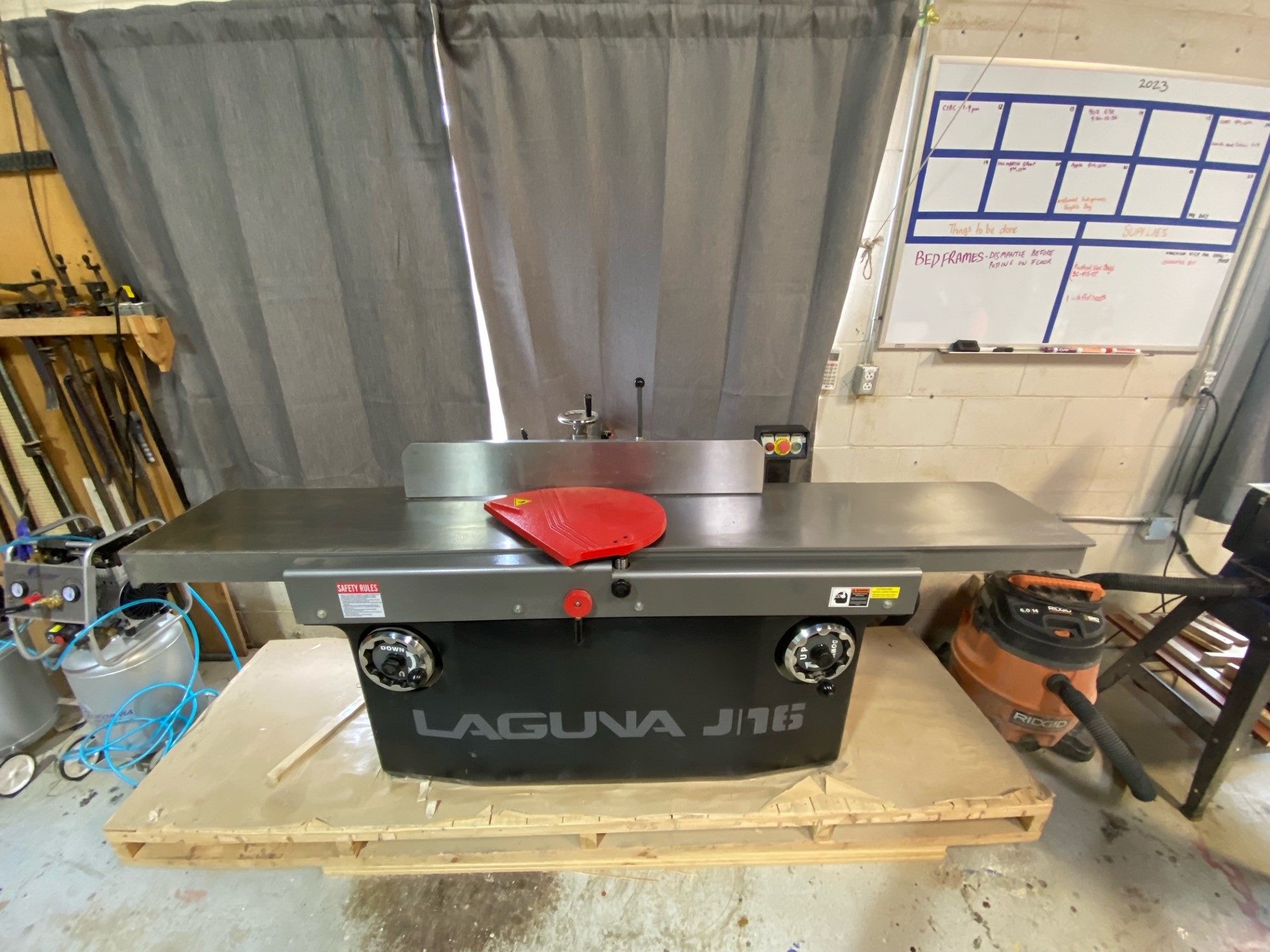 Used 2022 Laguna MJO6405-5HP-3PH-0800 16-Inch Jointer