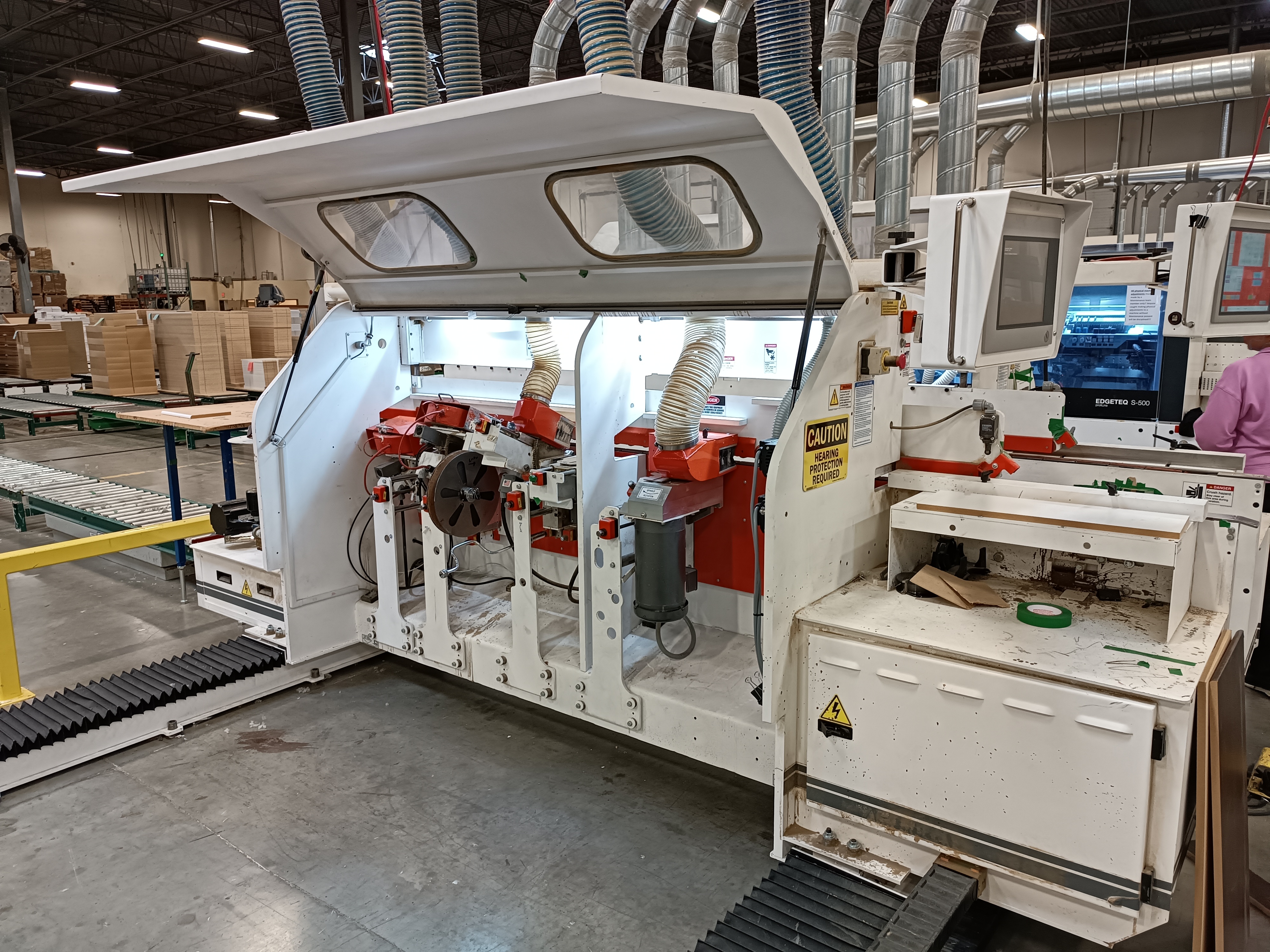 Used 2019 Voorwood  L217NH double sided edge foiler
