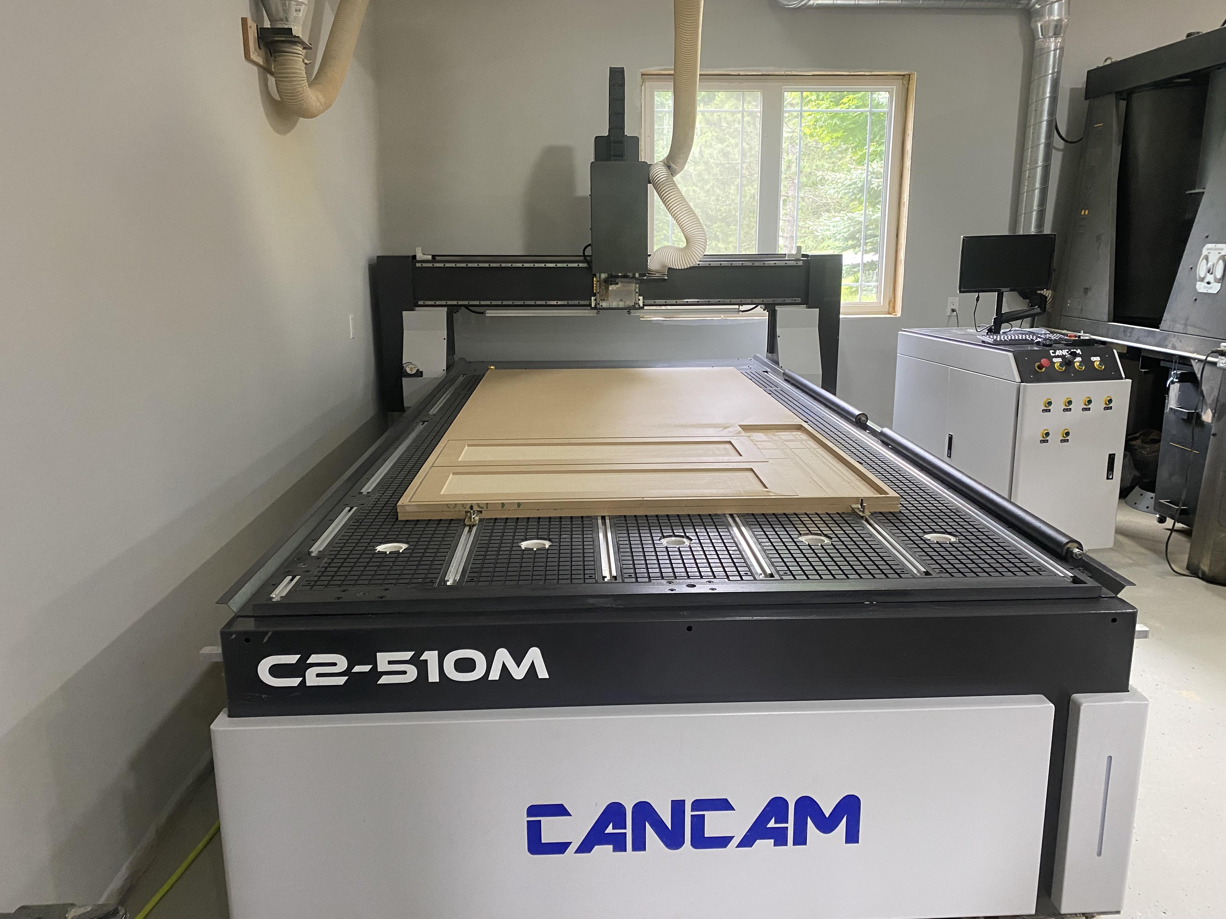 Used 2021 CanCam C2-510-M 3-Axis Flat Table CNC