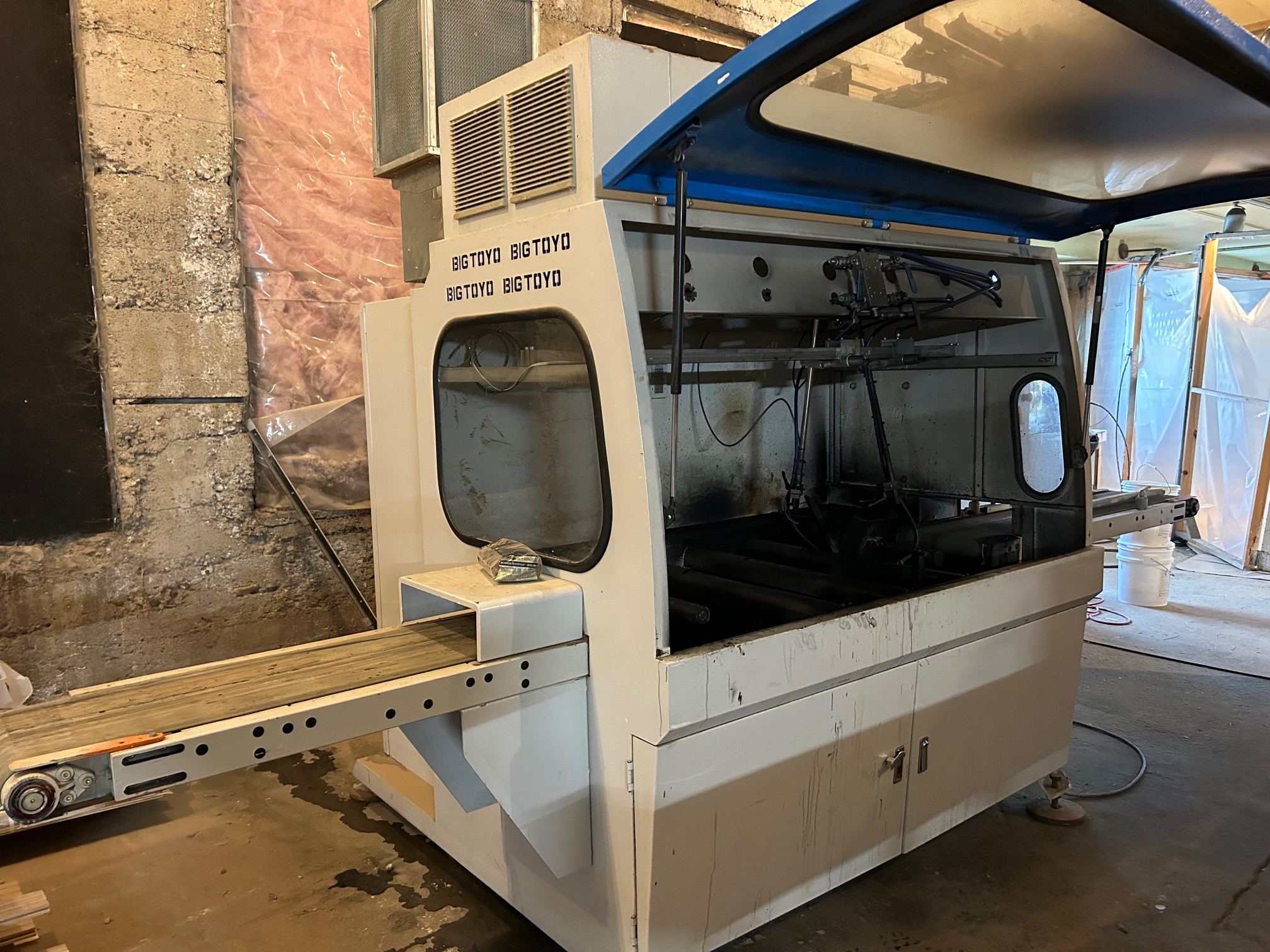 Used 2010 Cantek / BigToyo Sprater / Graco Airless Refit Linear Spray Line