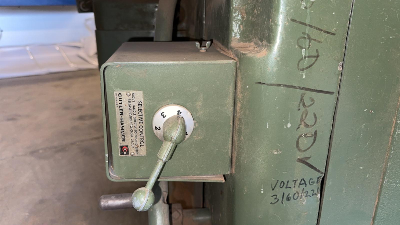 Used Mattison 404 Straight Line Rip Saw