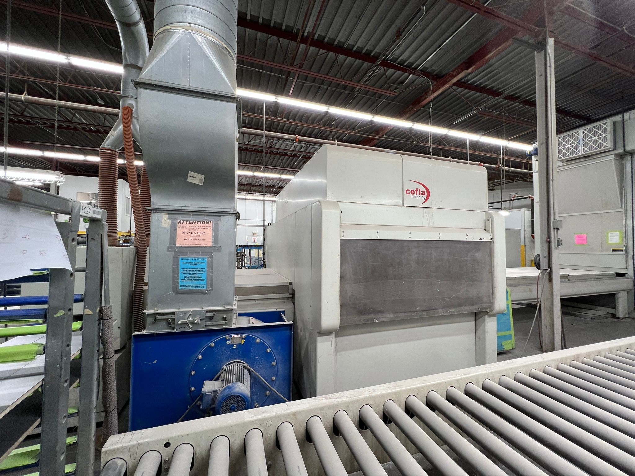 Used 2007 Cefla Unospray 1300 Reciprocating Spray Machine