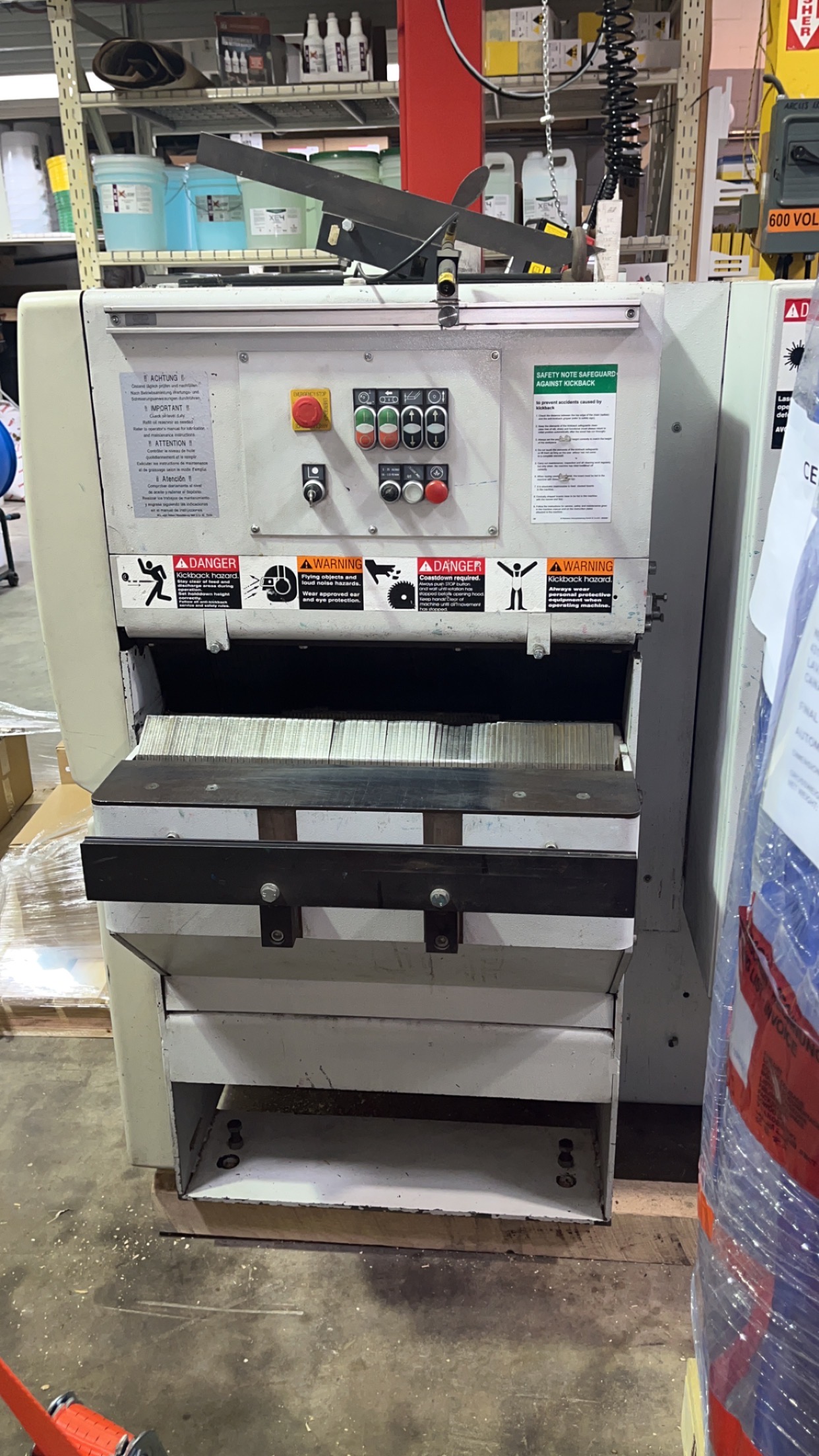 Used 2012 Weinig Raimann UniRip 310 Multi-Blade Rip Saw