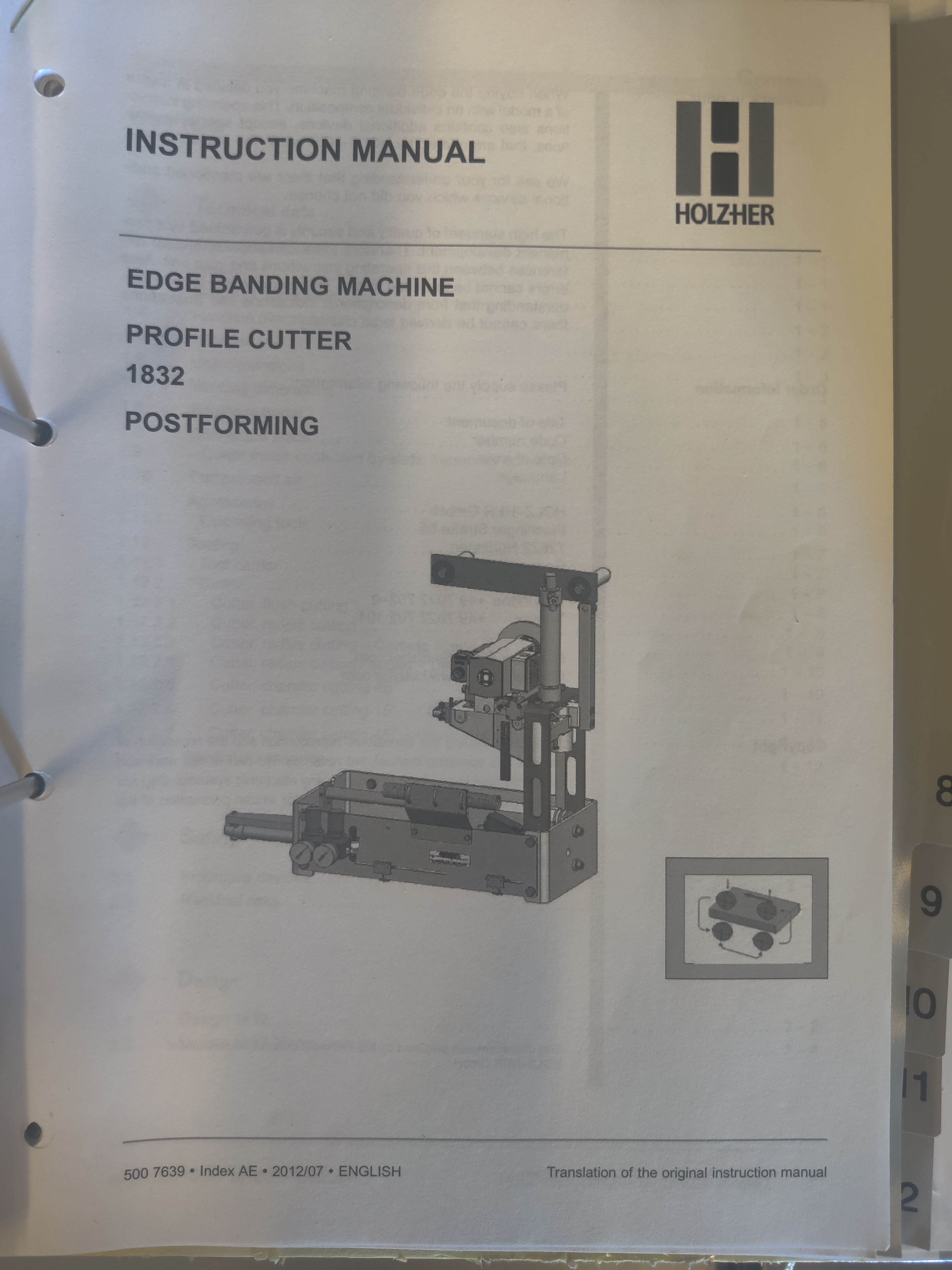 Used Holz-Her Auriga 1308XL Edgebander