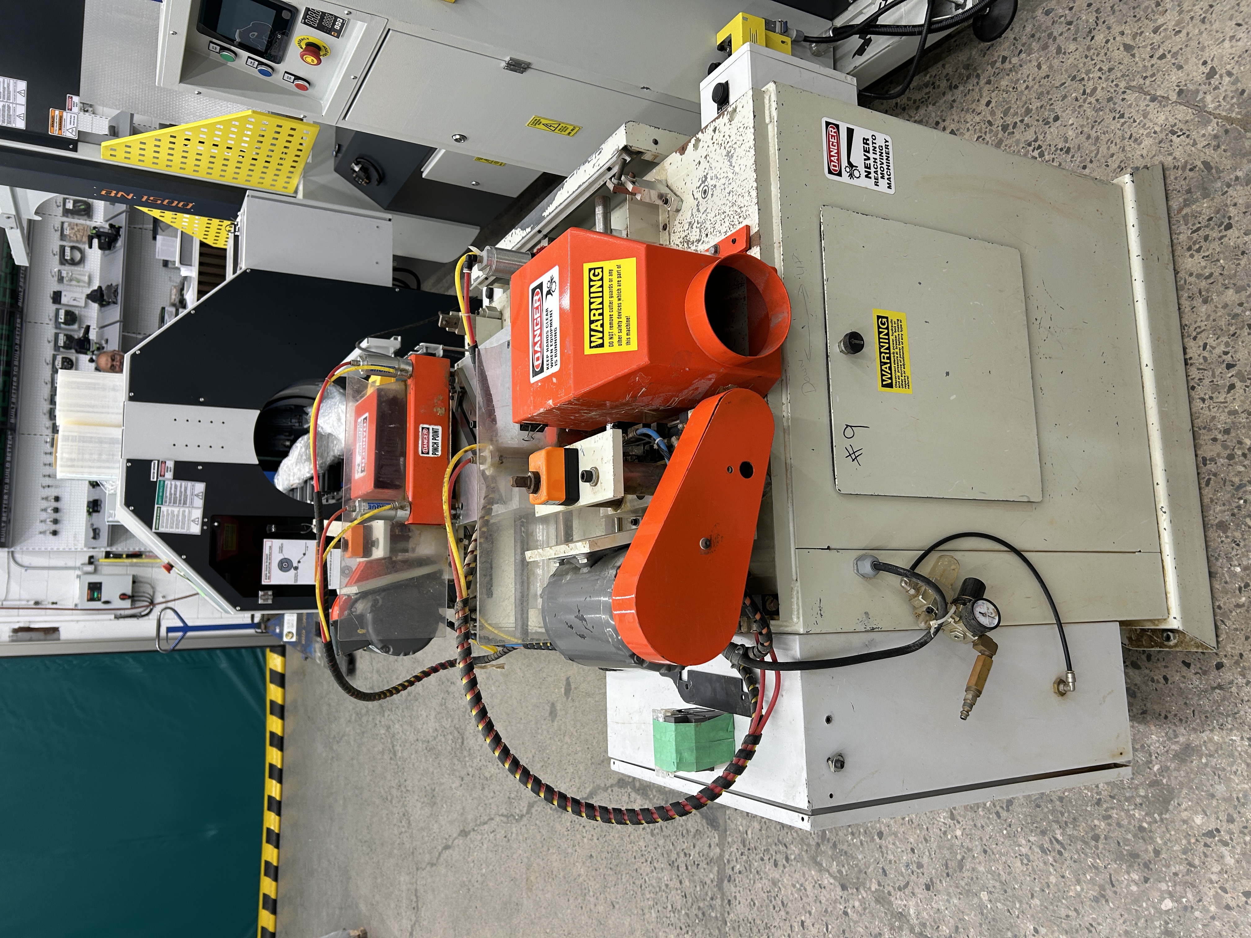 Used Unique 313 Mitre Door Machine